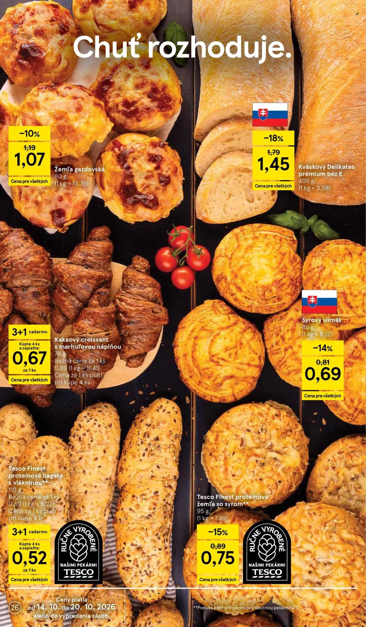 TESCO leták - Od stredy 14.10.2026