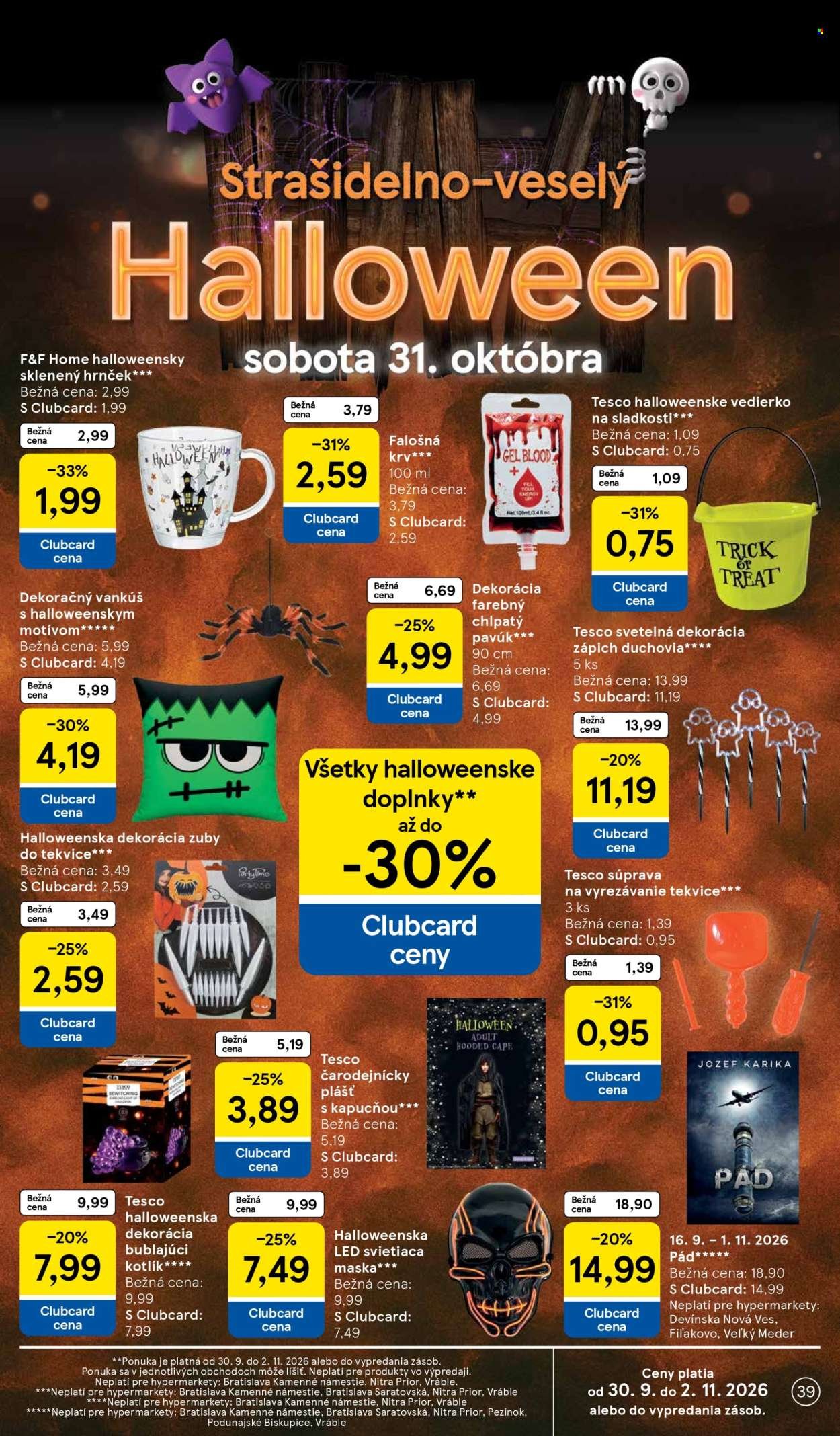 TESCO leták - Od stredy 14.10.2026