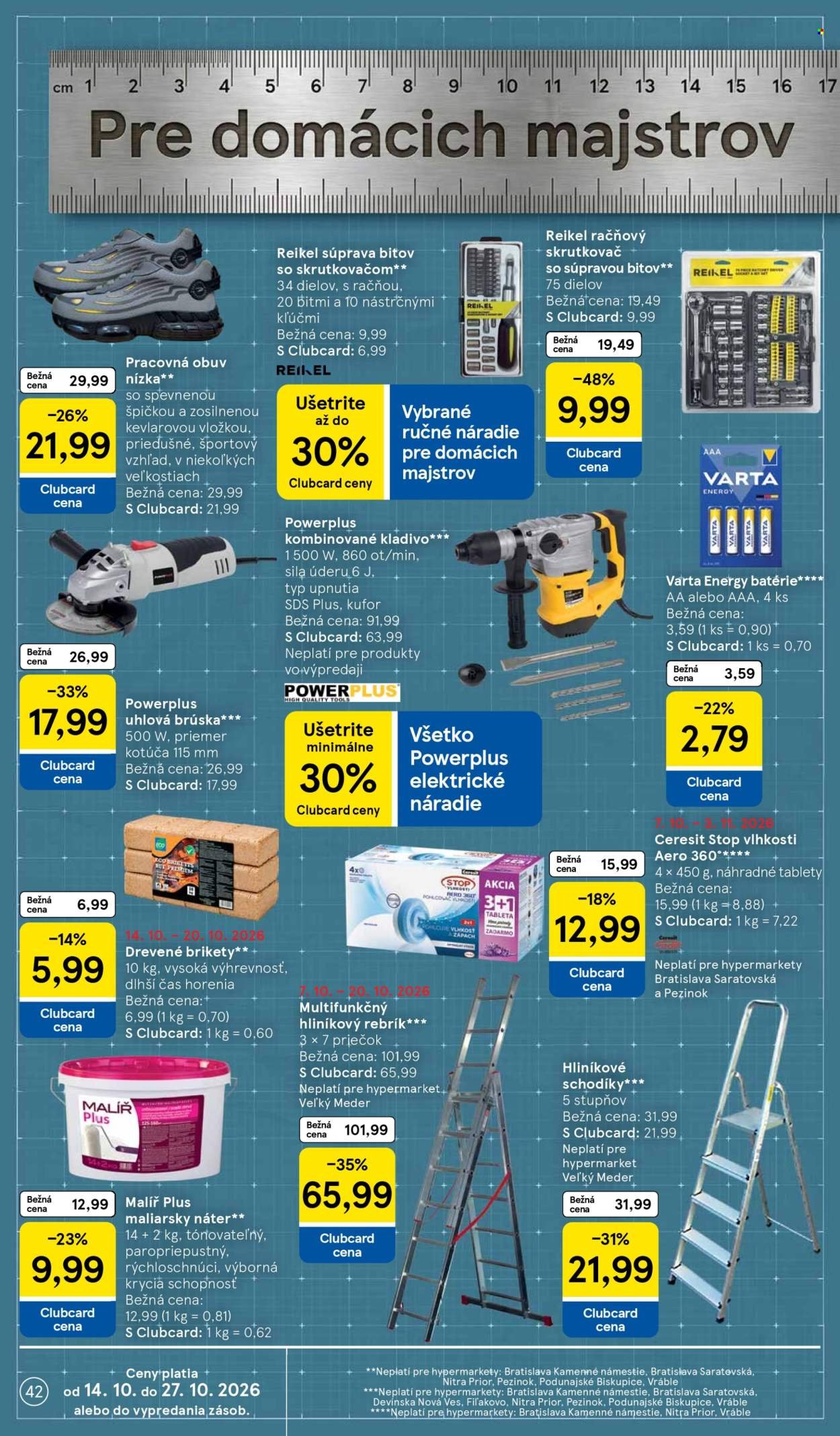 TESCO leták - Od stredy 14.10.2026