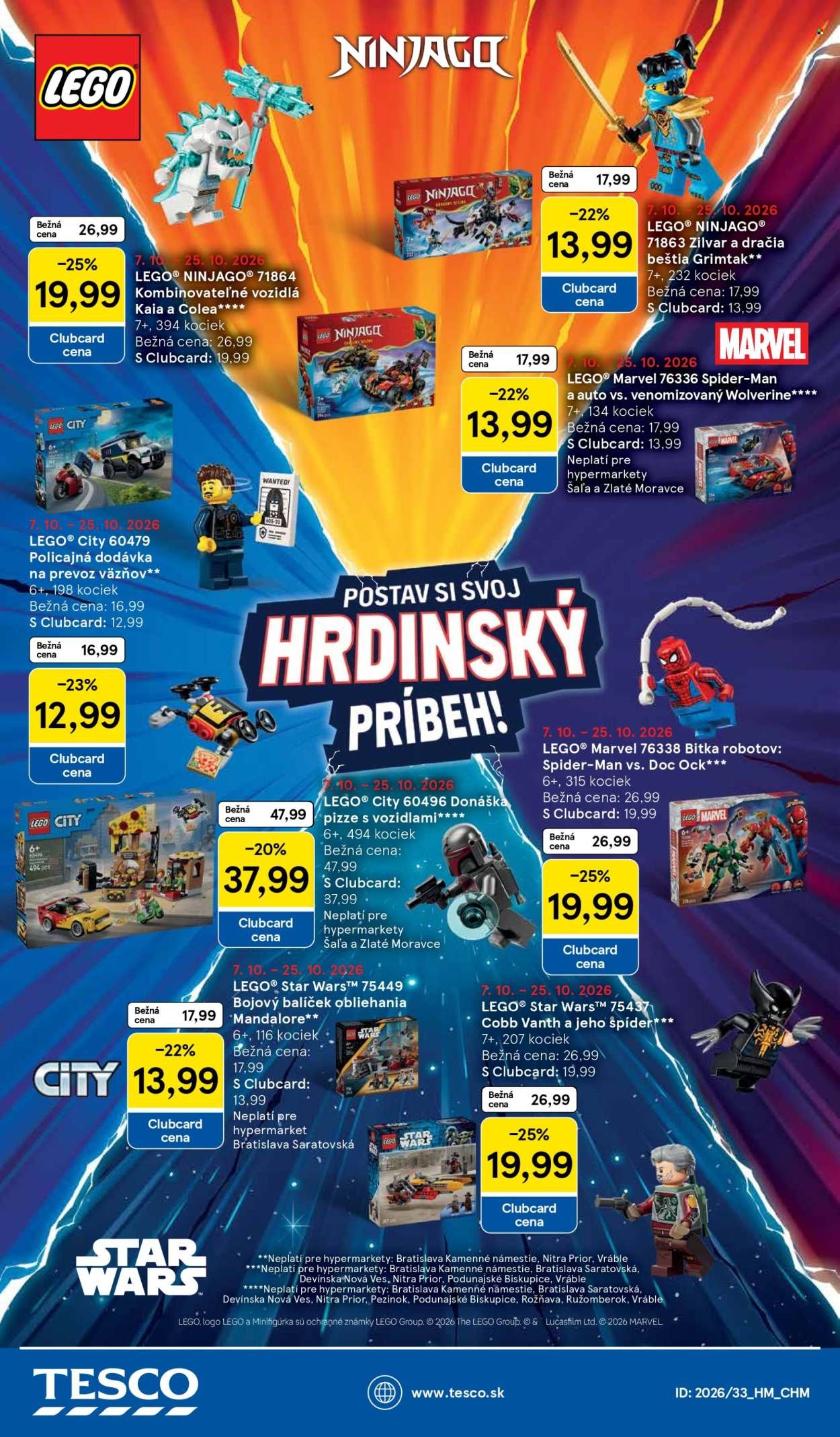 TESCO leták - Od stredy 14.10.2026