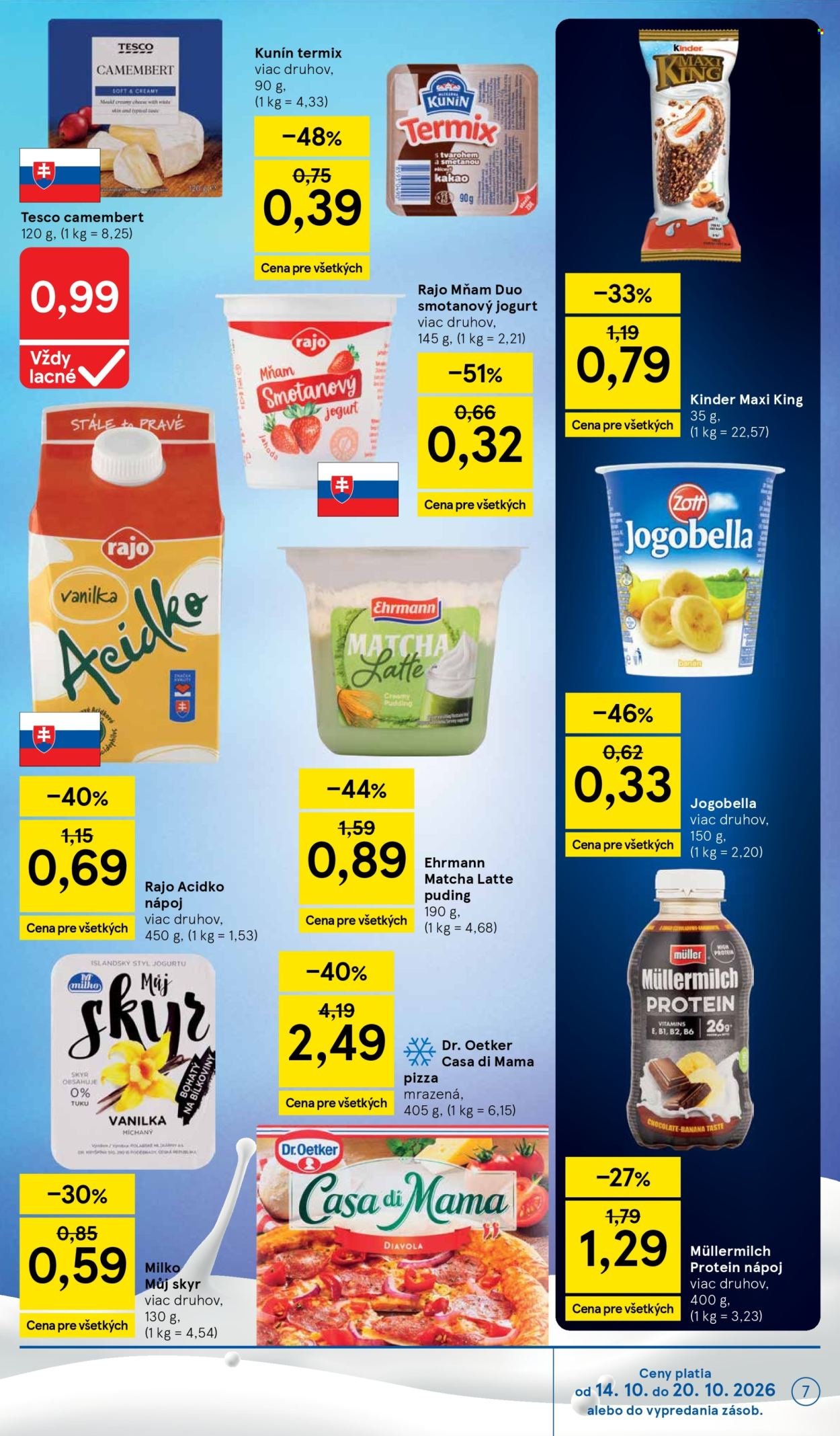 TESCO leták - Od stredy 14.10.2026