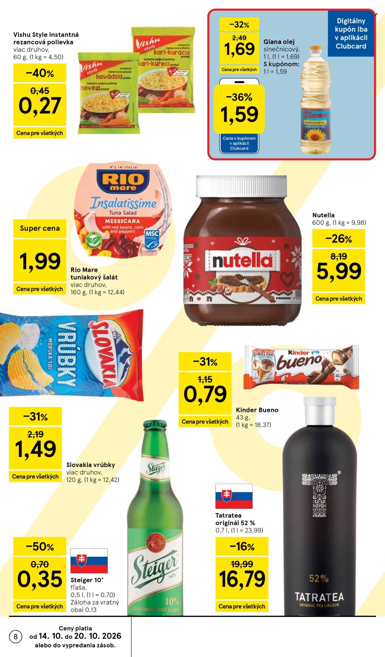 TESCO leták - Od stredy 14.10.2026