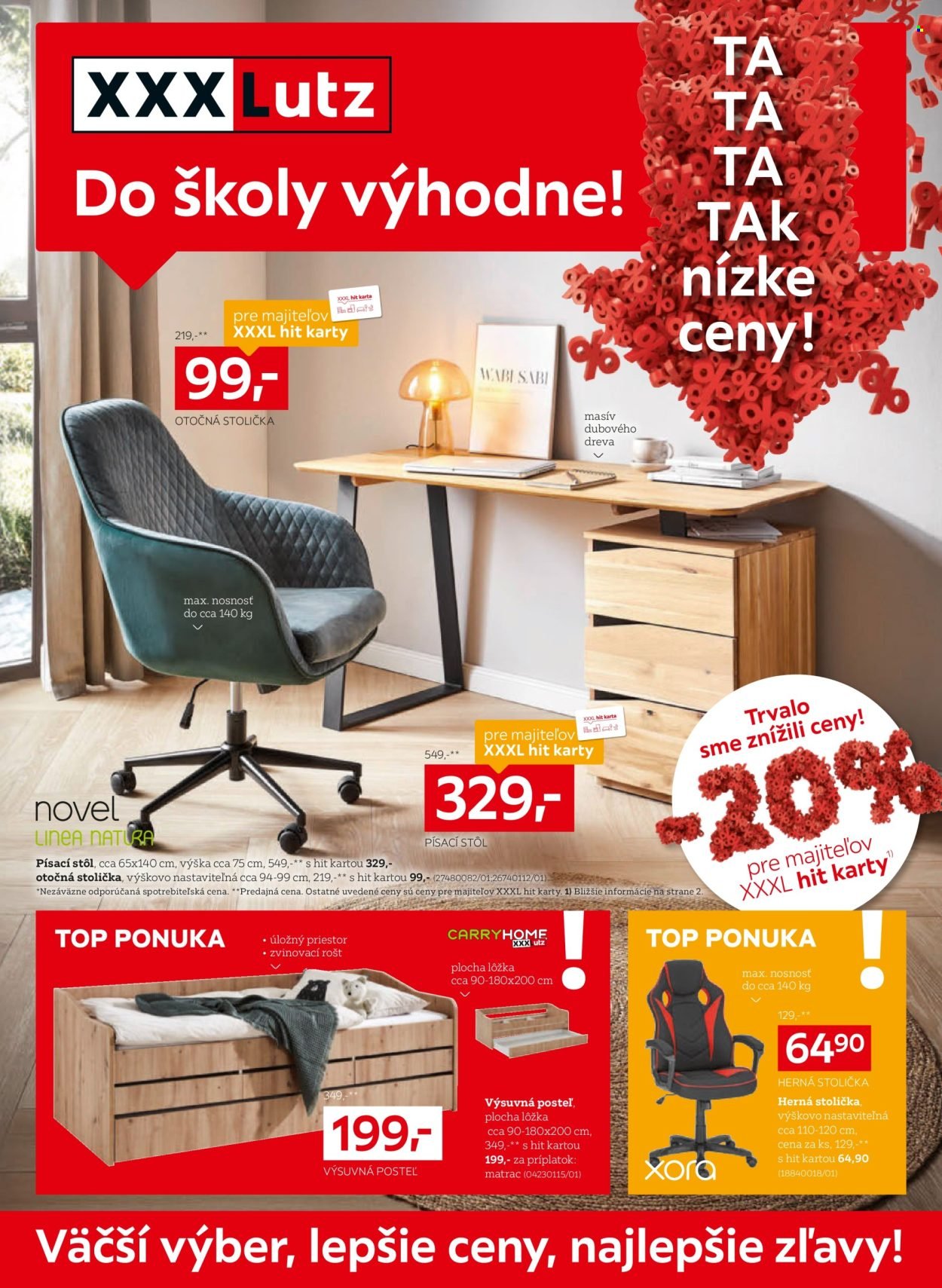 XXXLUTZ leták - Do školy výhodne s XXXLutz (2025-08-04 - 2025-08-31) | 1