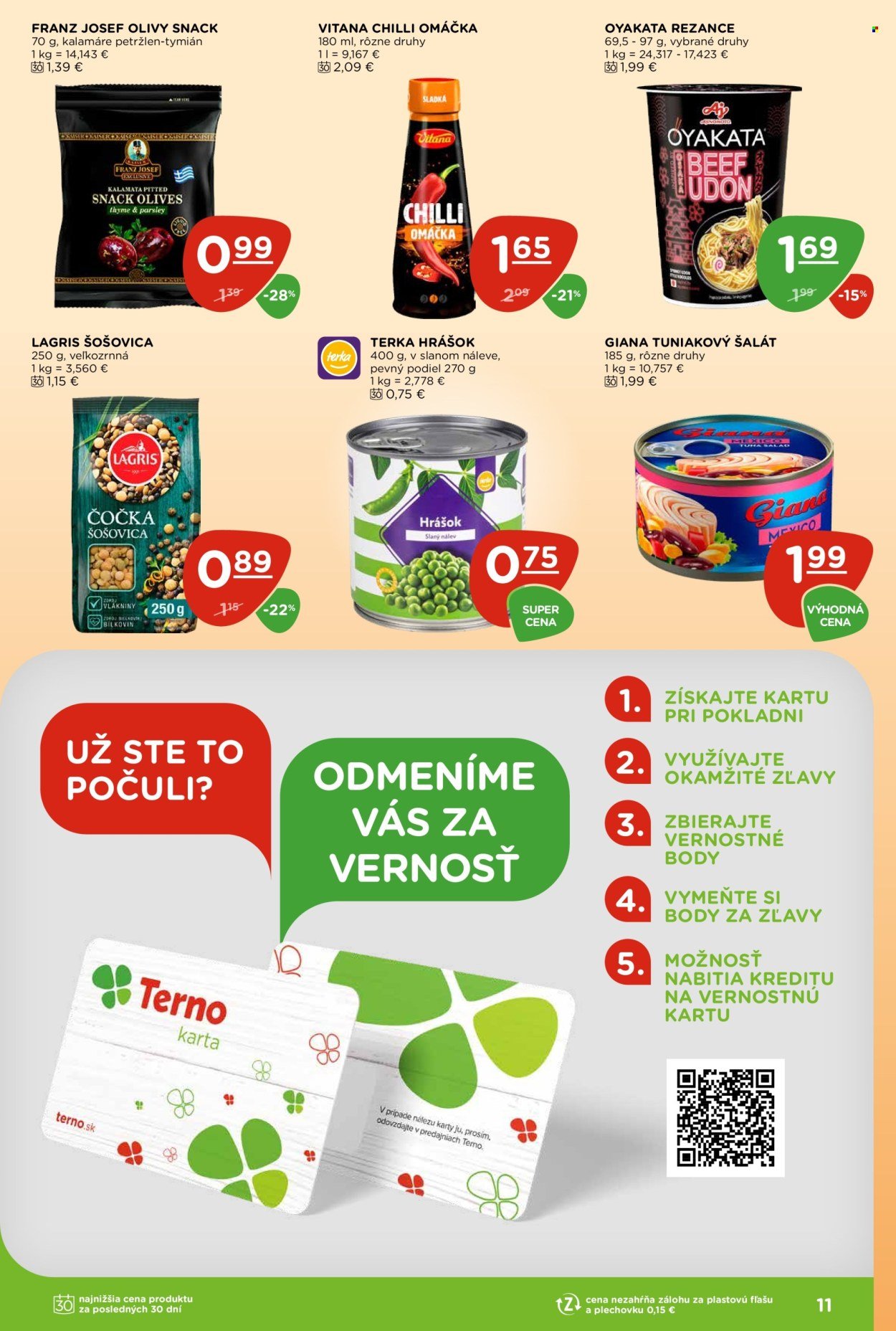 TERNO leták - Od štvrtka 2.7.2026