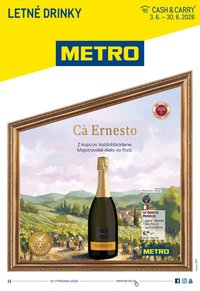 METRO leták - Letné drinky