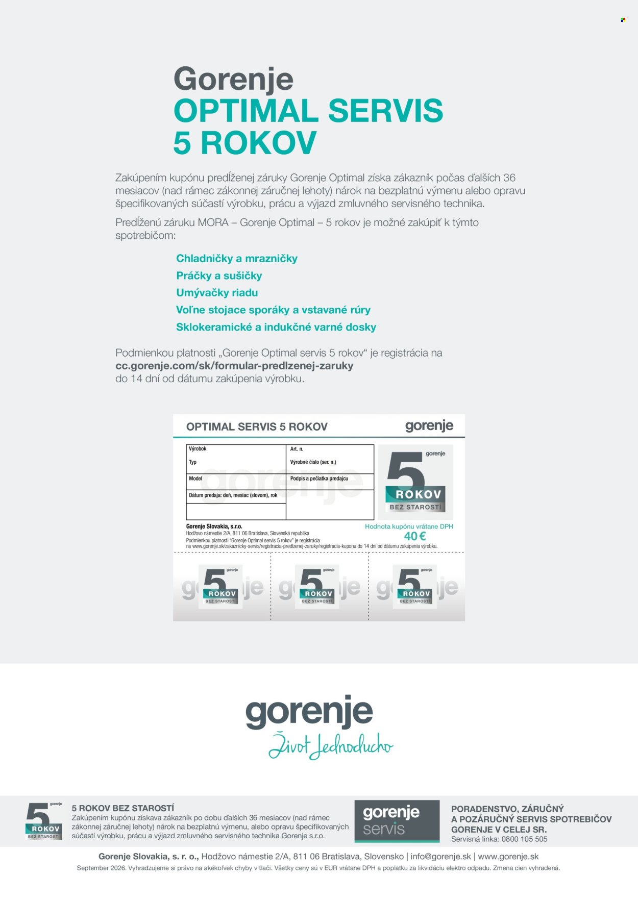 MÖBELIX leták - GORENJE