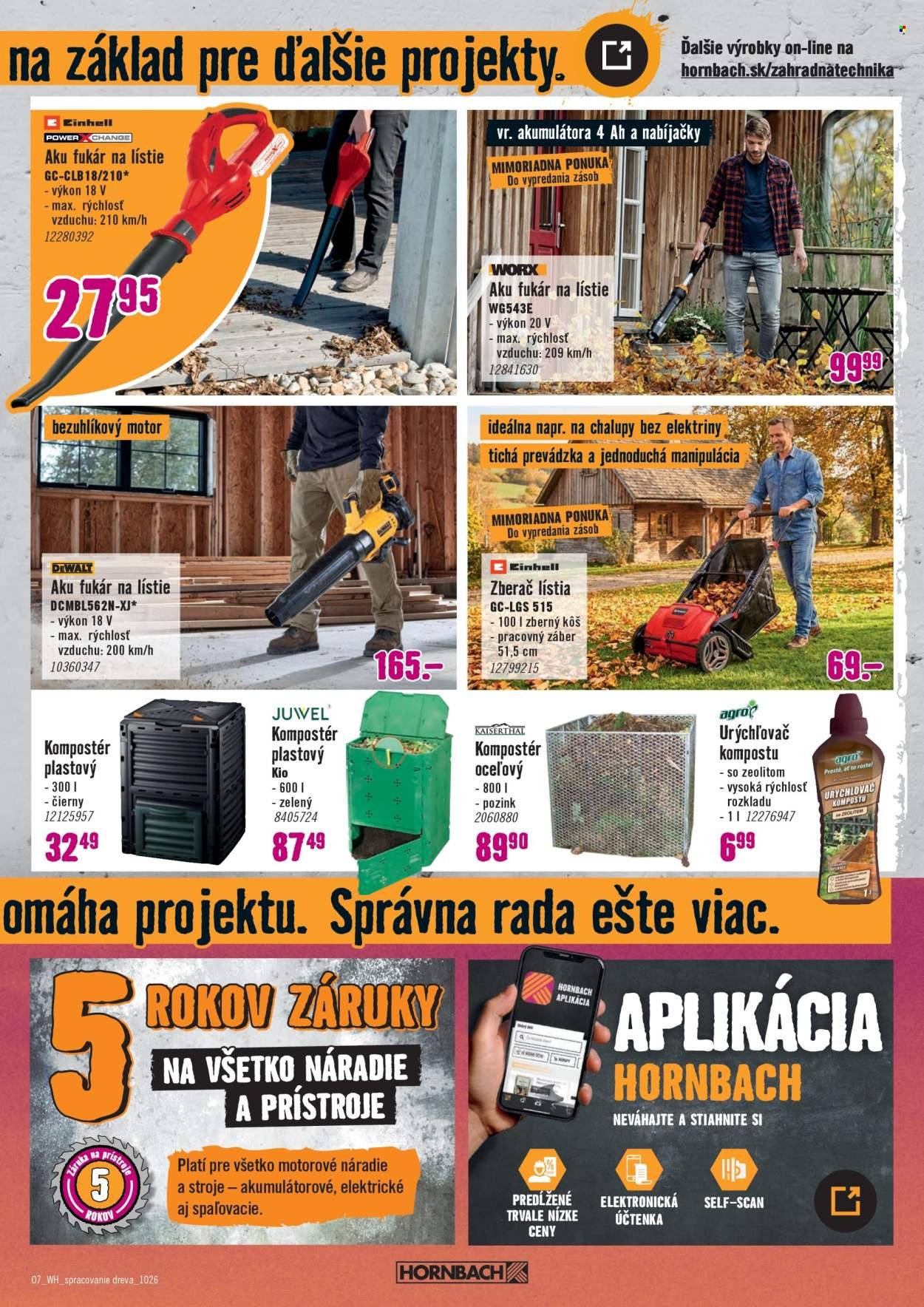HORNBACH leták - Váš ďalší projekt - Spracovanie dreva