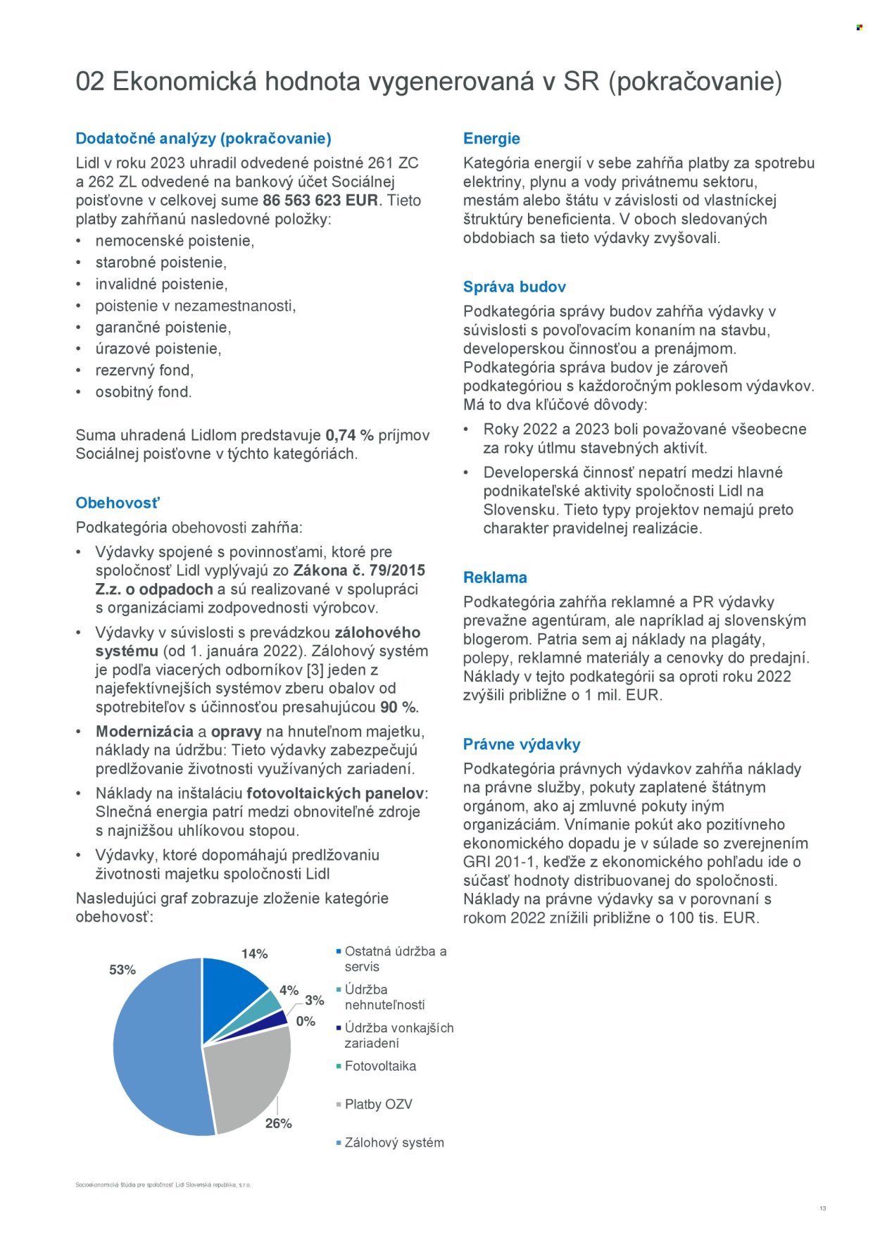 LIDL leták - Socioekonomická štúdia Lidl 2023 (2025-08-01) | 13