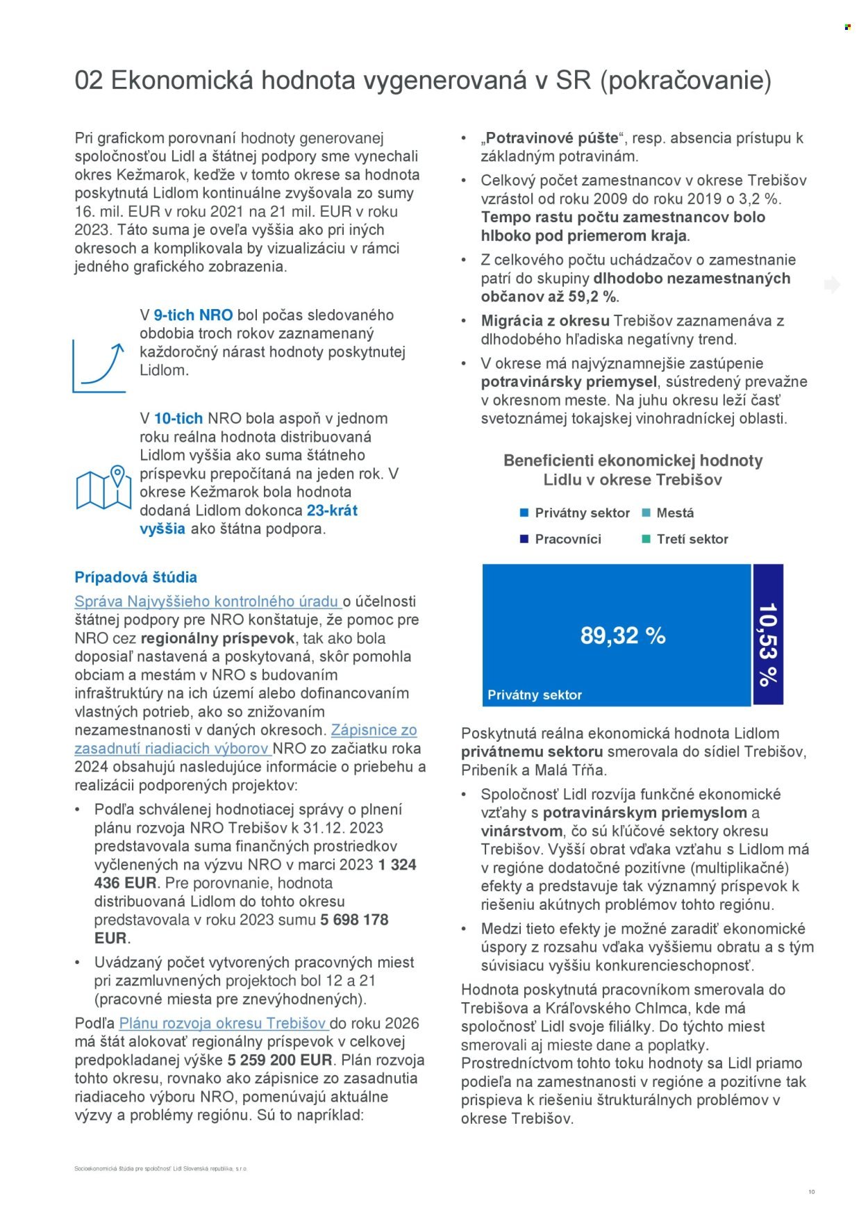 LIDL leták - Socioekonomická štúdia Lidl 2023 (2025-08-01) | 10