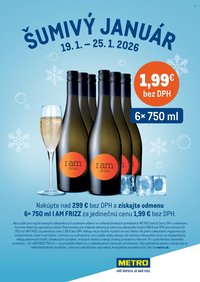 METRO leták - Šumivý januári (2026-01-19 - 2026-01-25)