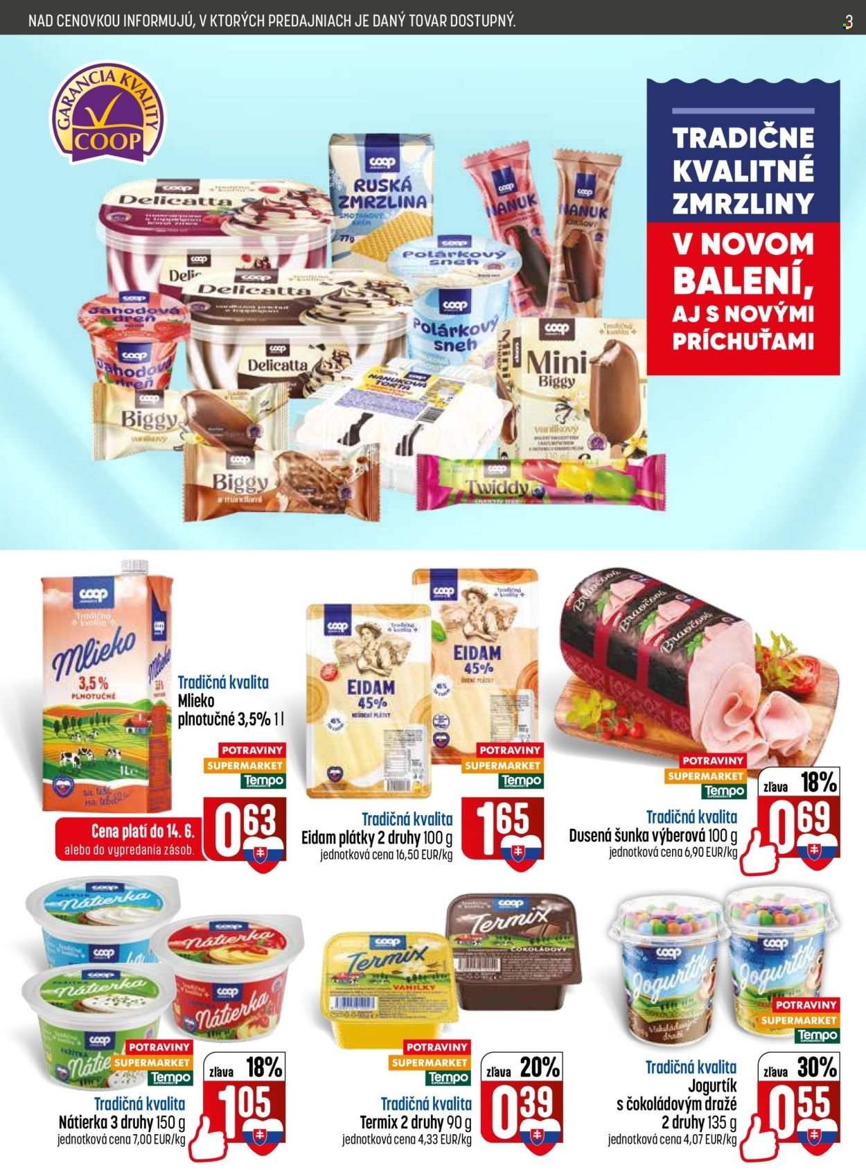 COOP JEDNOTA leták - Od štvrtka 11.6.2026