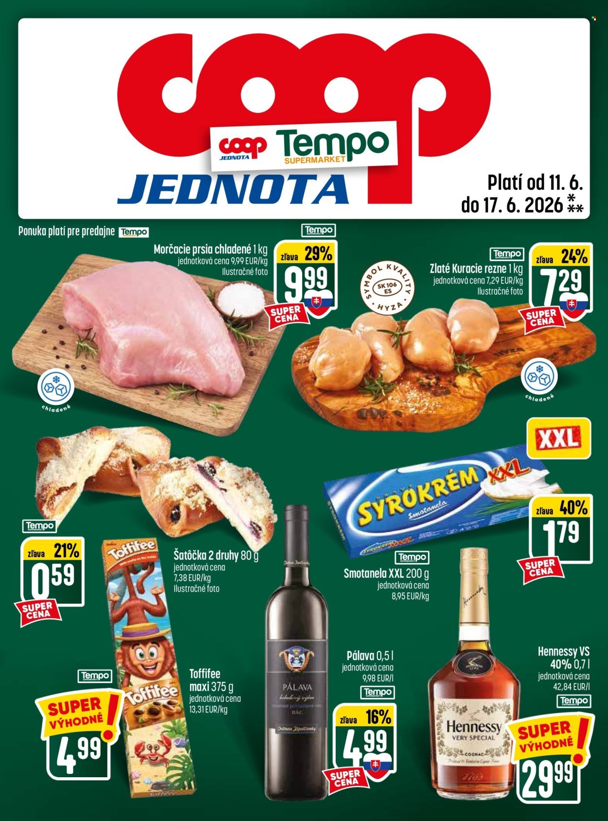 COOP JEDNOTA leták - Od štvrtka 11.6.2026