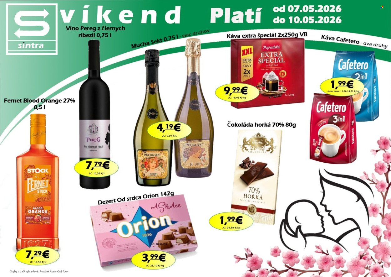 SINTRA leták - Od štvrtka 7.5.2026 (2026-05-07 - 2026-05-10) | 1