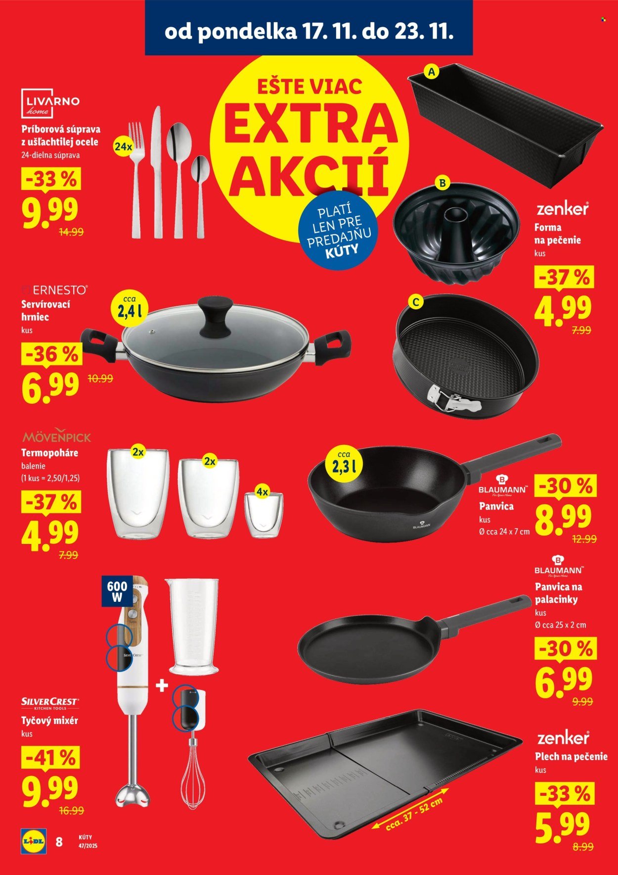 LIDL leták - Od pondelka 17.11.2025 (2025-11-17 - 2025-11-23) | 8