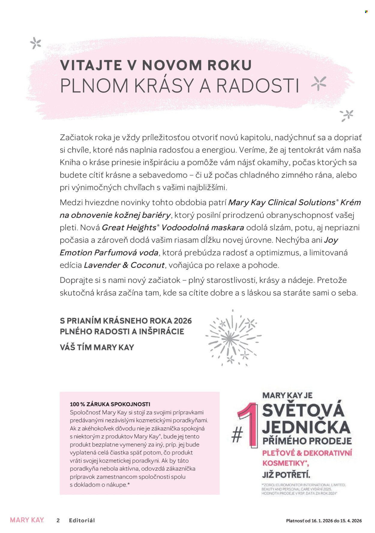 MARY KAY leták - Kniha o kráse zima 2026 (2026-01-05) | 2
