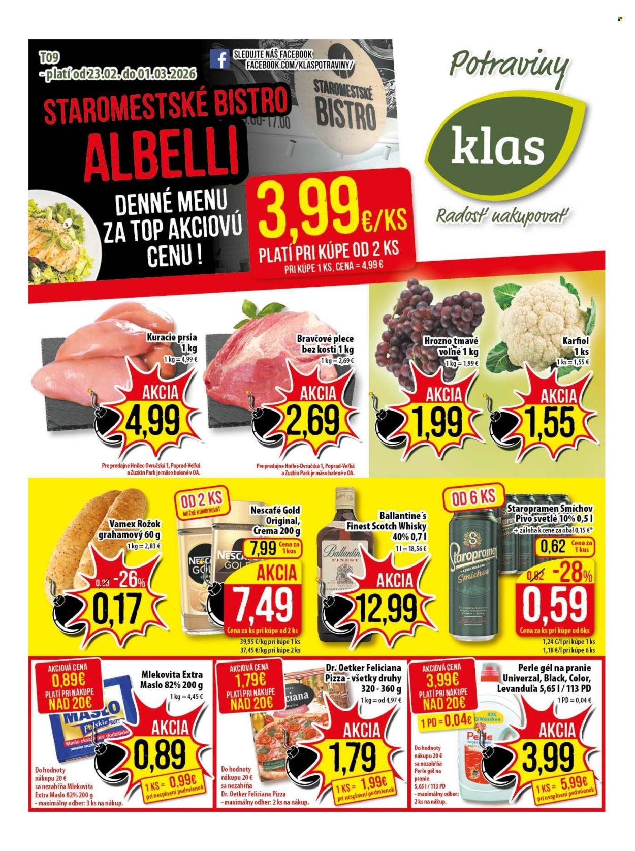 KLAS leták - Od pondelka 23.2.2026 (2026-02-23 - 2026-03-01) | 1