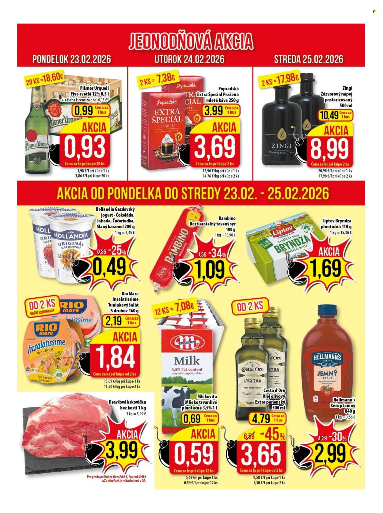 KLAS leták - Od pondelka 23.2.2026 (2026-02-23 - 2026-03-01) | 2