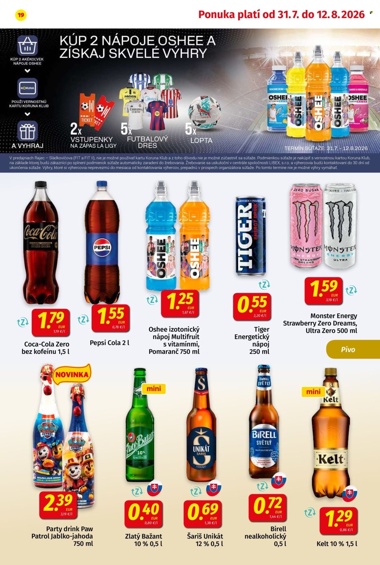 POTRAVINY KORUNA leták - Od piatka 31.7.2026