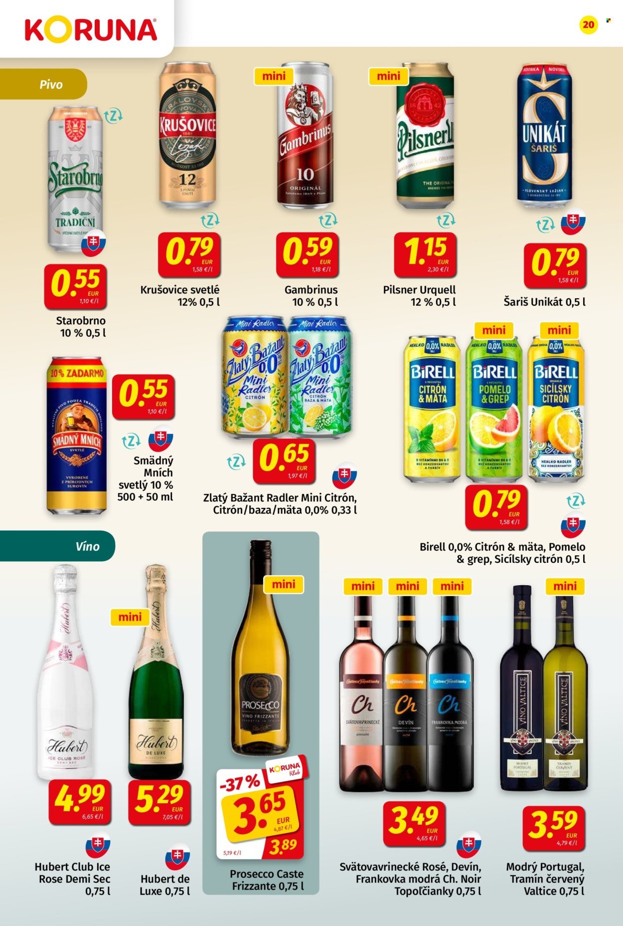 POTRAVINY KORUNA leták - Od piatka 31.7.2026