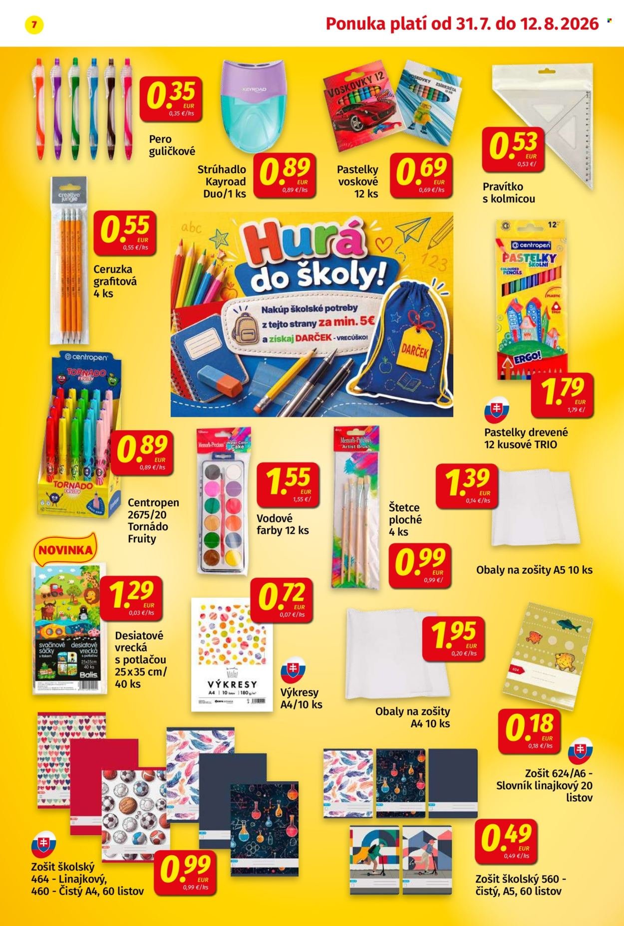 POTRAVINY KORUNA leták - Od piatka 31.7.2026
