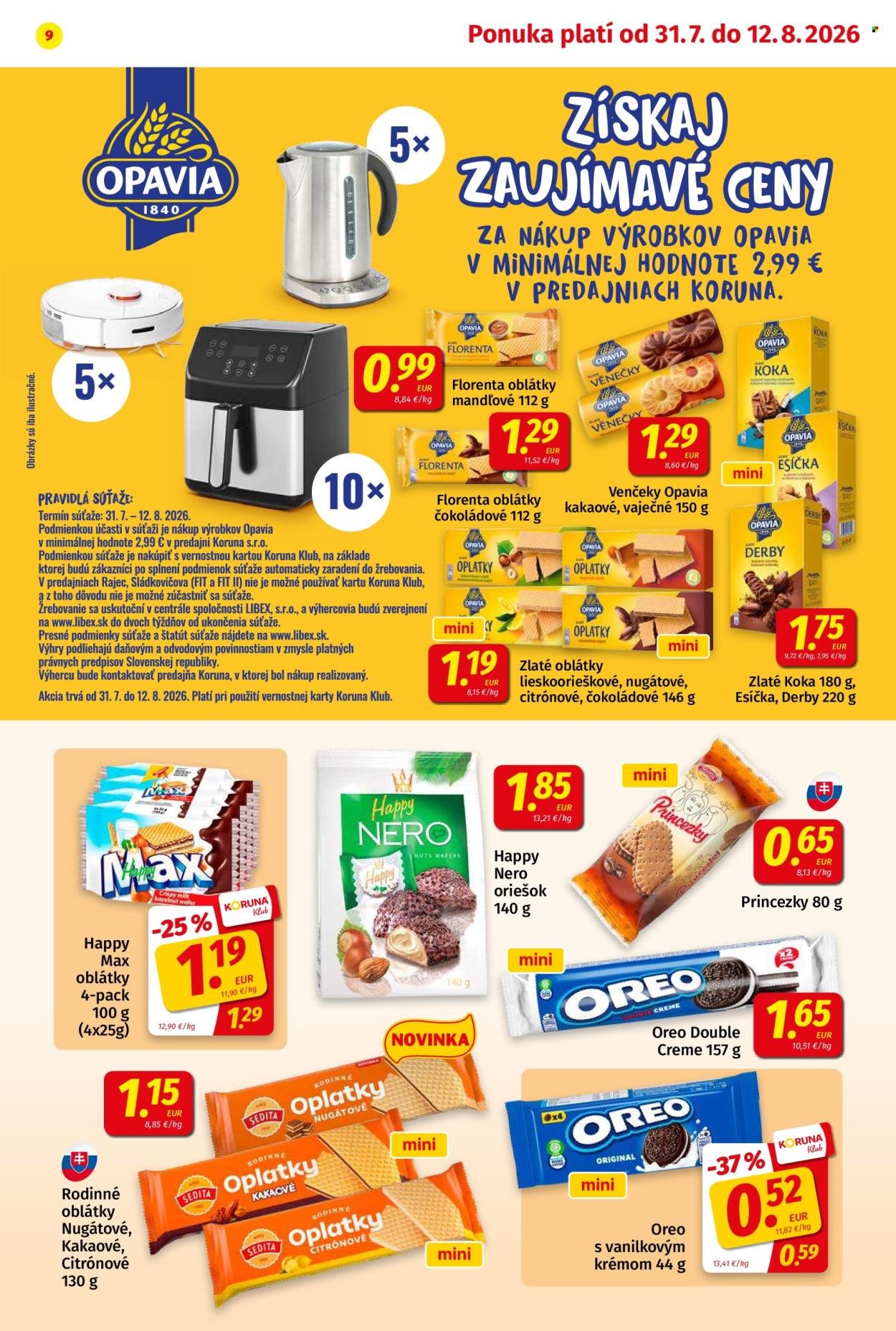 POTRAVINY KORUNA leták - Od piatka 31.7.2026