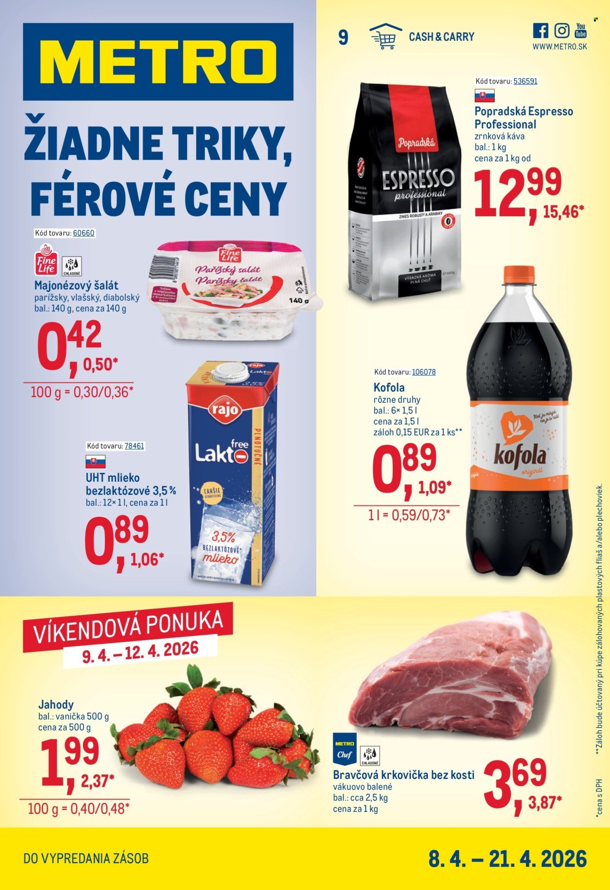 METRO leták - Maloobchod (2026-04-08 - 2026-04-21) | 1