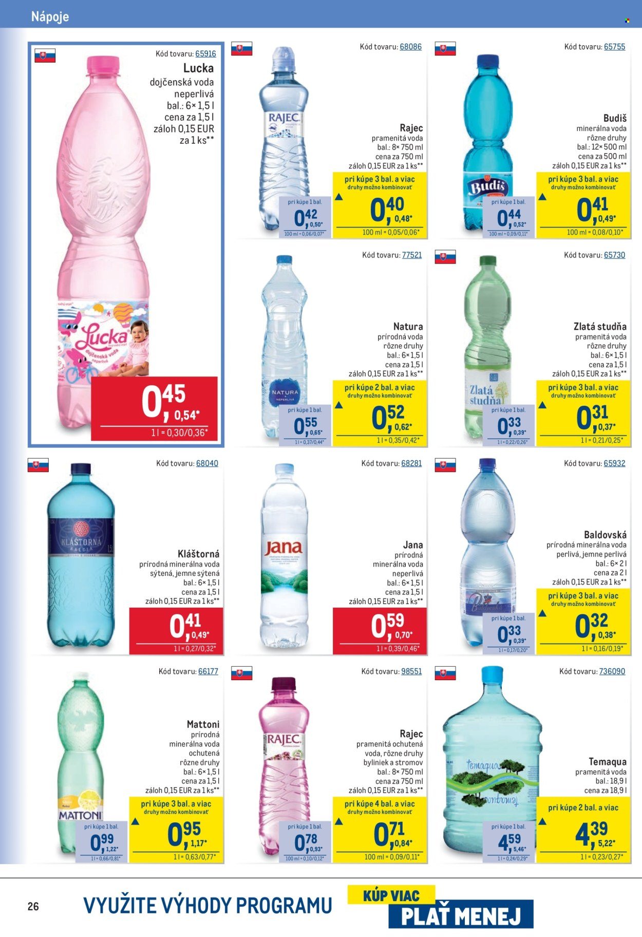 METRO leták - Maloobchod (2026-04-08 - 2026-04-21) | 26