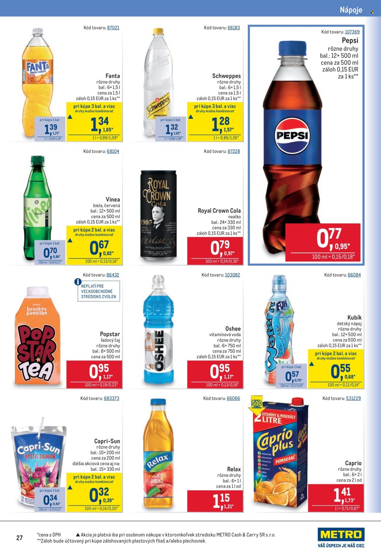 METRO leták - Maloobchod (2026-04-08 - 2026-04-21) | 27