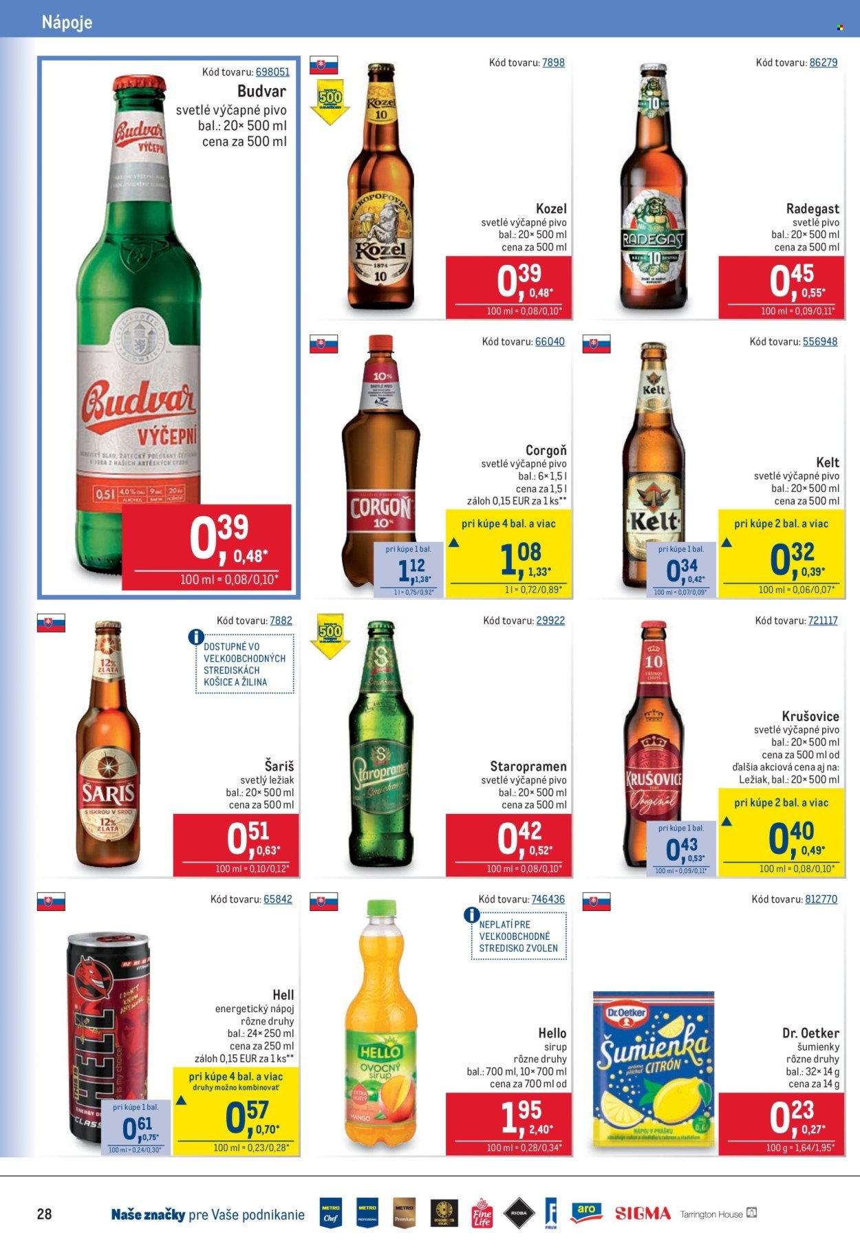 METRO leták - Maloobchod (2026-04-08 - 2026-04-21) | 28