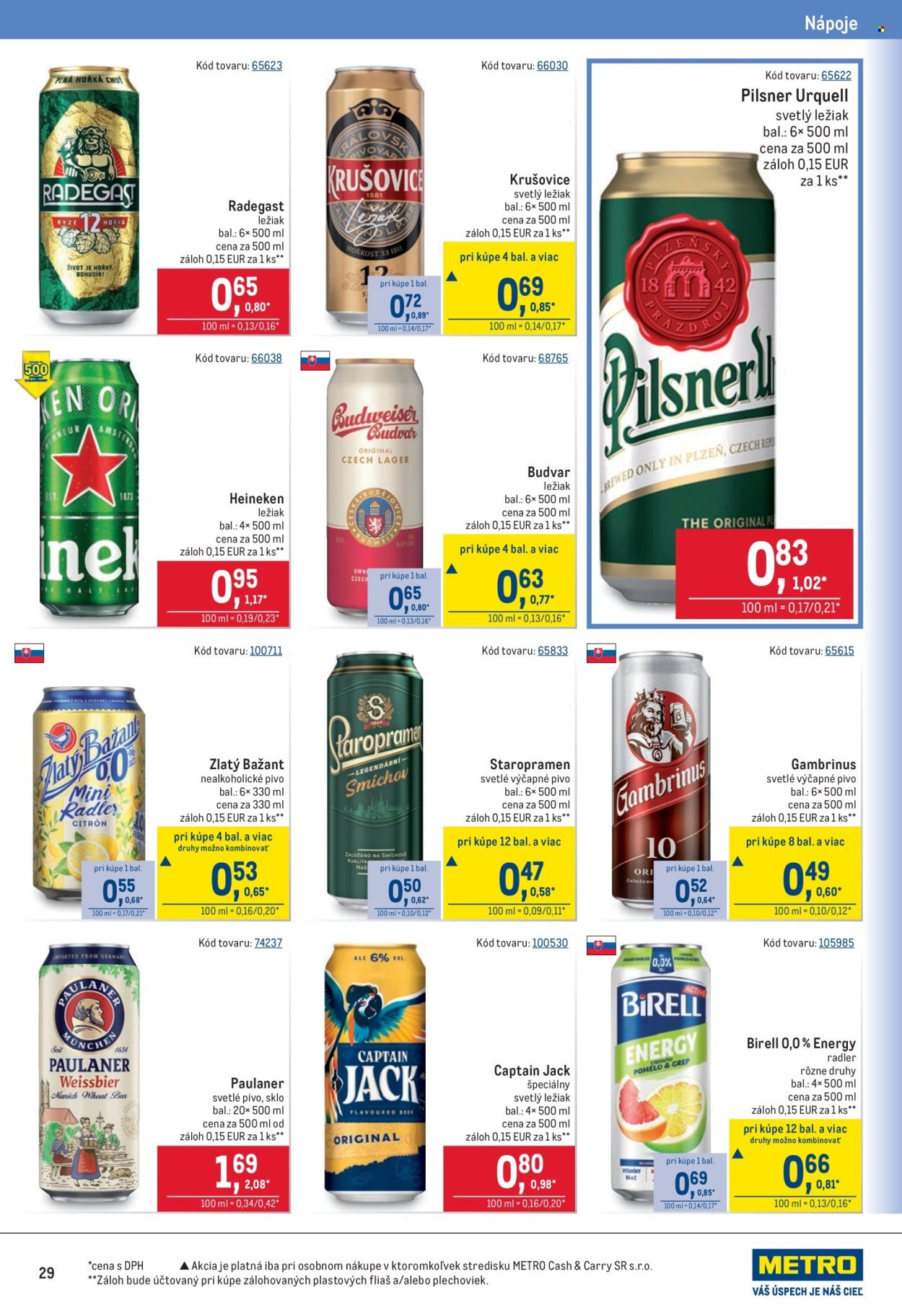 METRO leták - Maloobchod (2026-04-08 - 2026-04-21) | 29