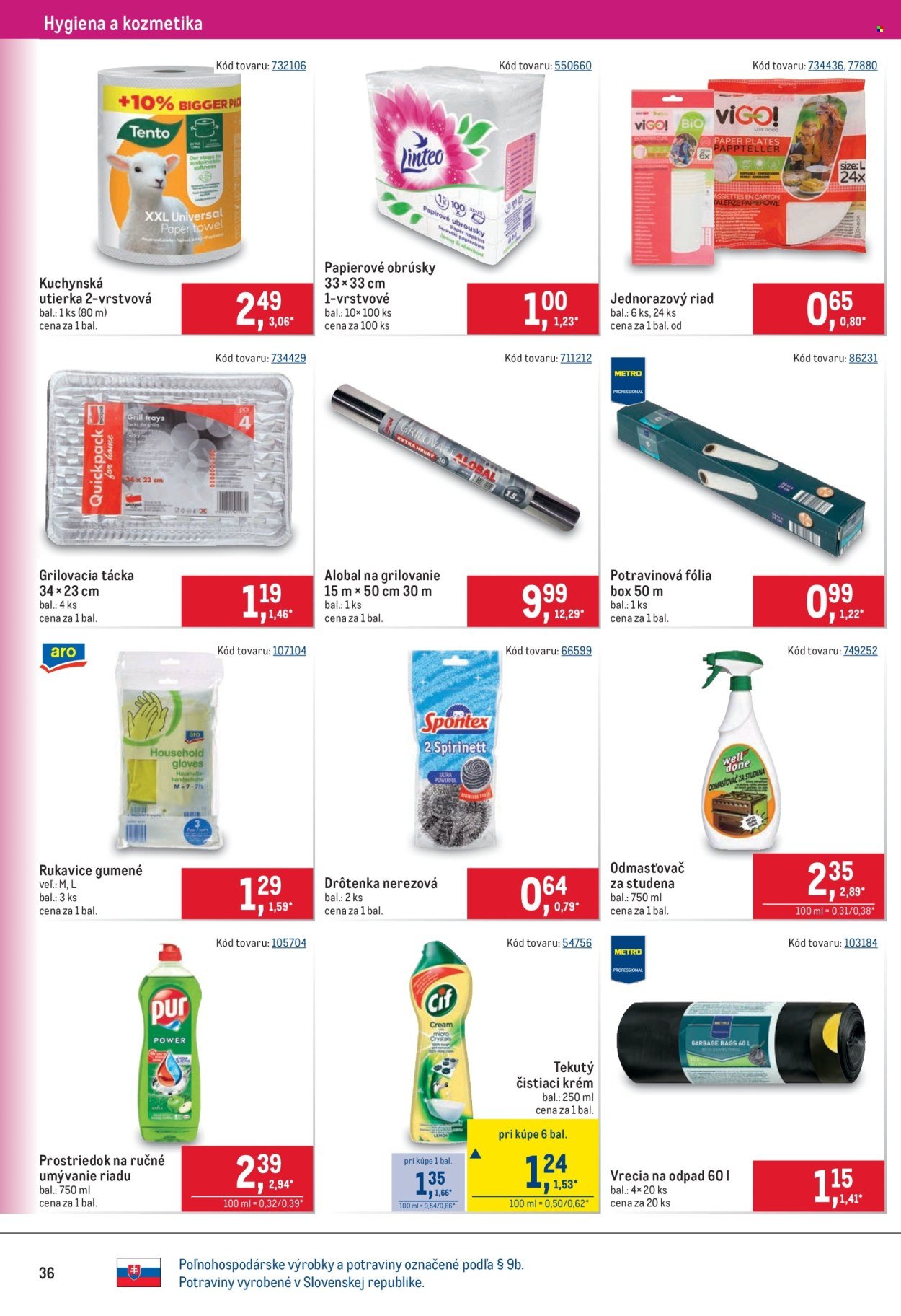 METRO leták - Maloobchod (2026-04-08 - 2026-04-21) | 36