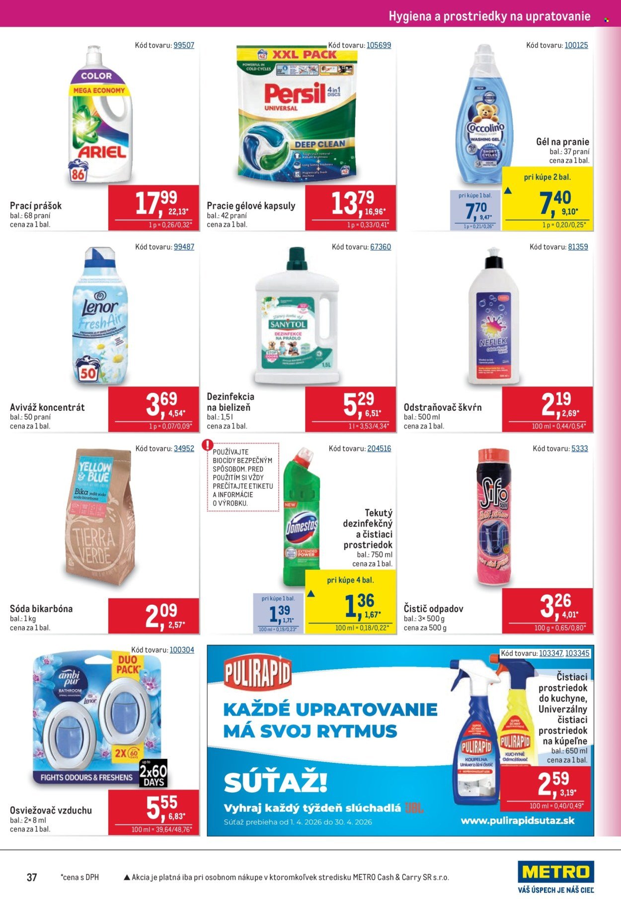 METRO leták - Maloobchod (2026-04-08 - 2026-04-21) | 37