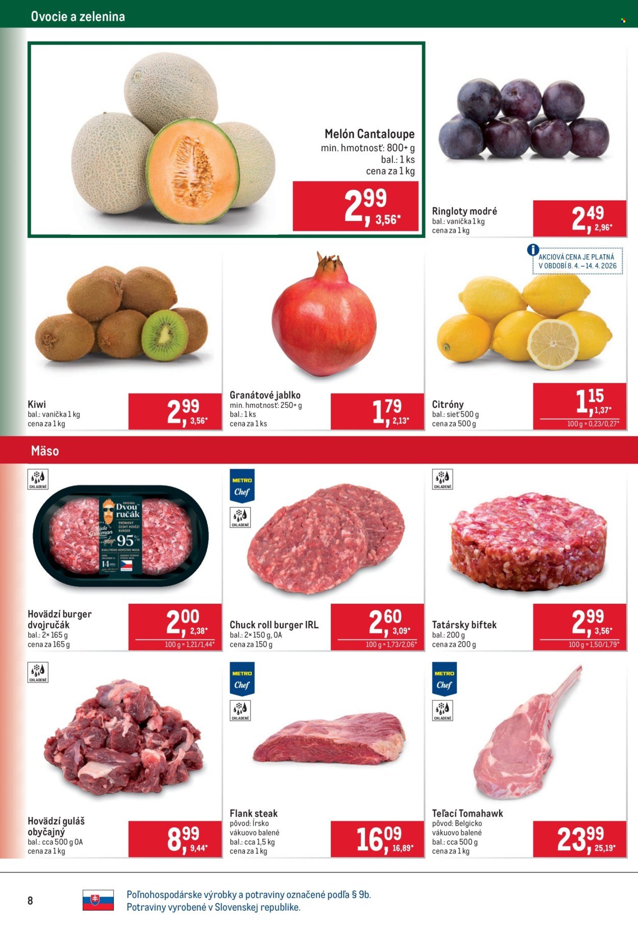 METRO leták - Maloobchod (2026-04-08 - 2026-04-21) | 8