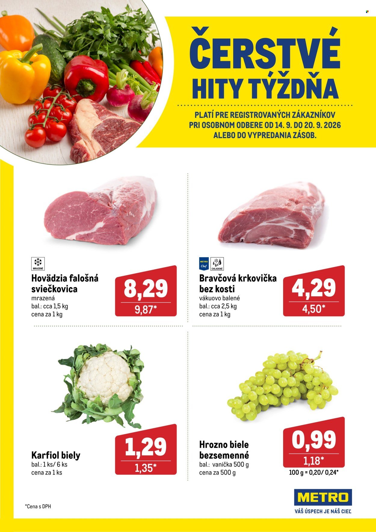 METRO leták - Čerstvé hity týždňa