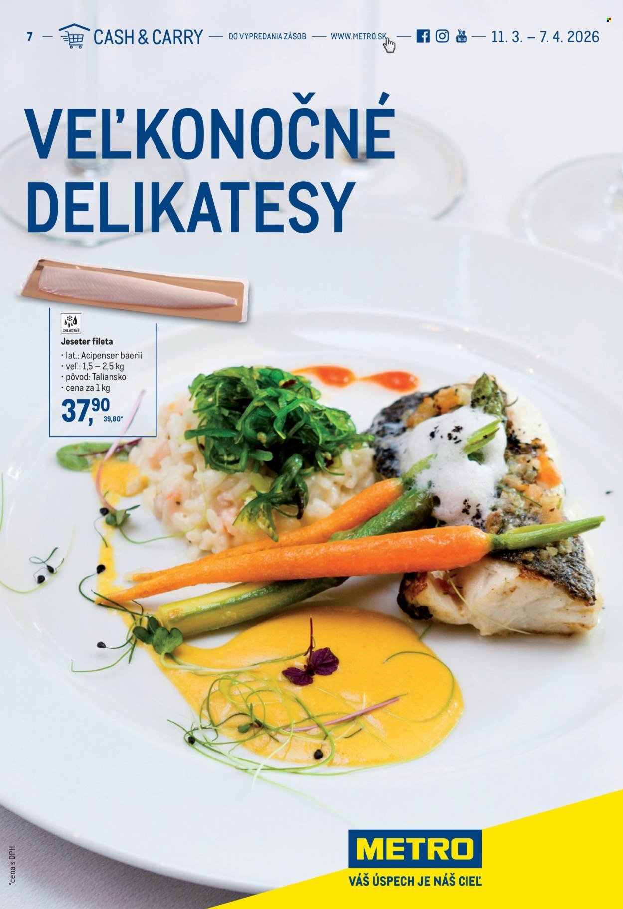 METRO leták - Veľkonočné delikatesy (2026-03-11 - 2026-04-07) | 1