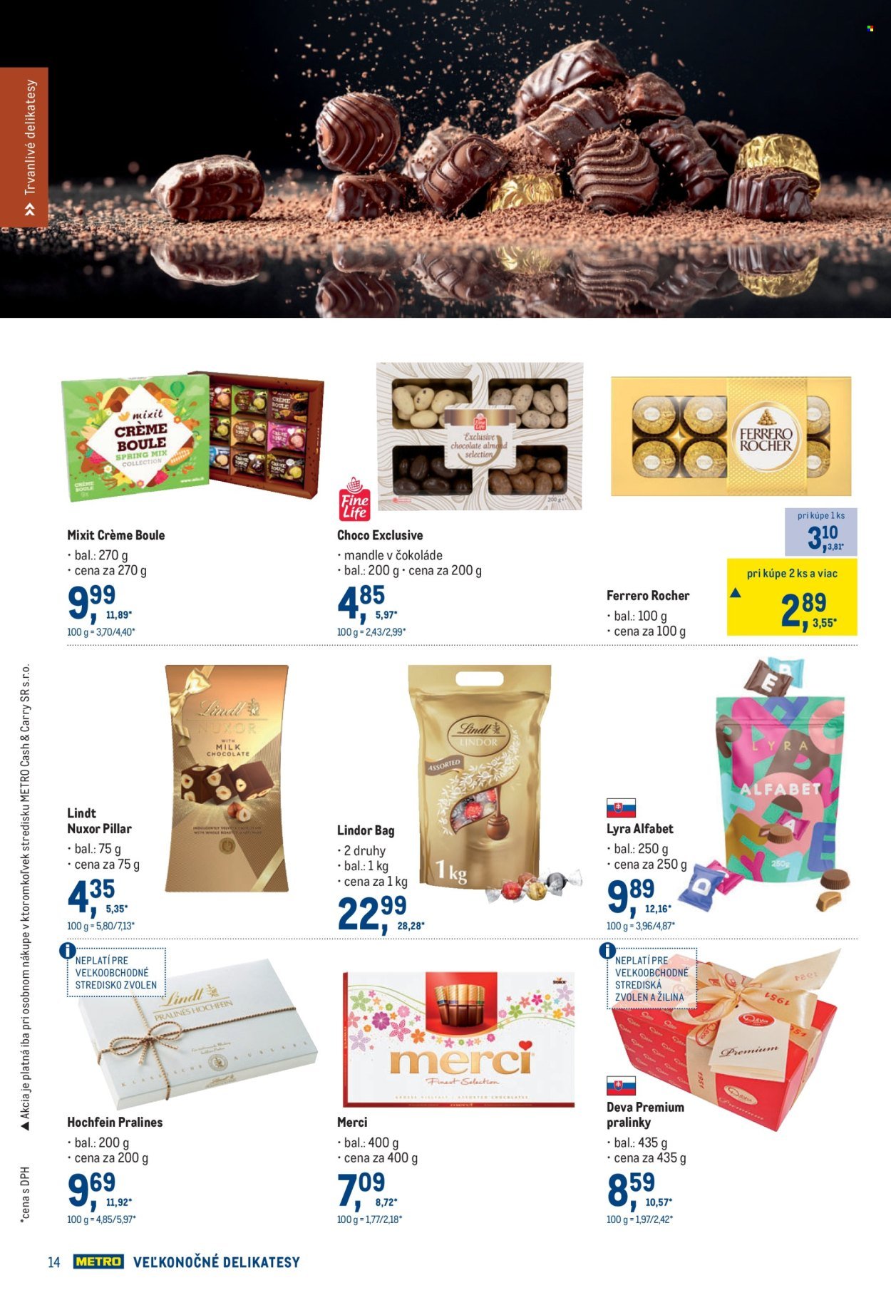 METRO leták - Veľkonočné delikatesy (2026-03-11 - 2026-04-07) | 14