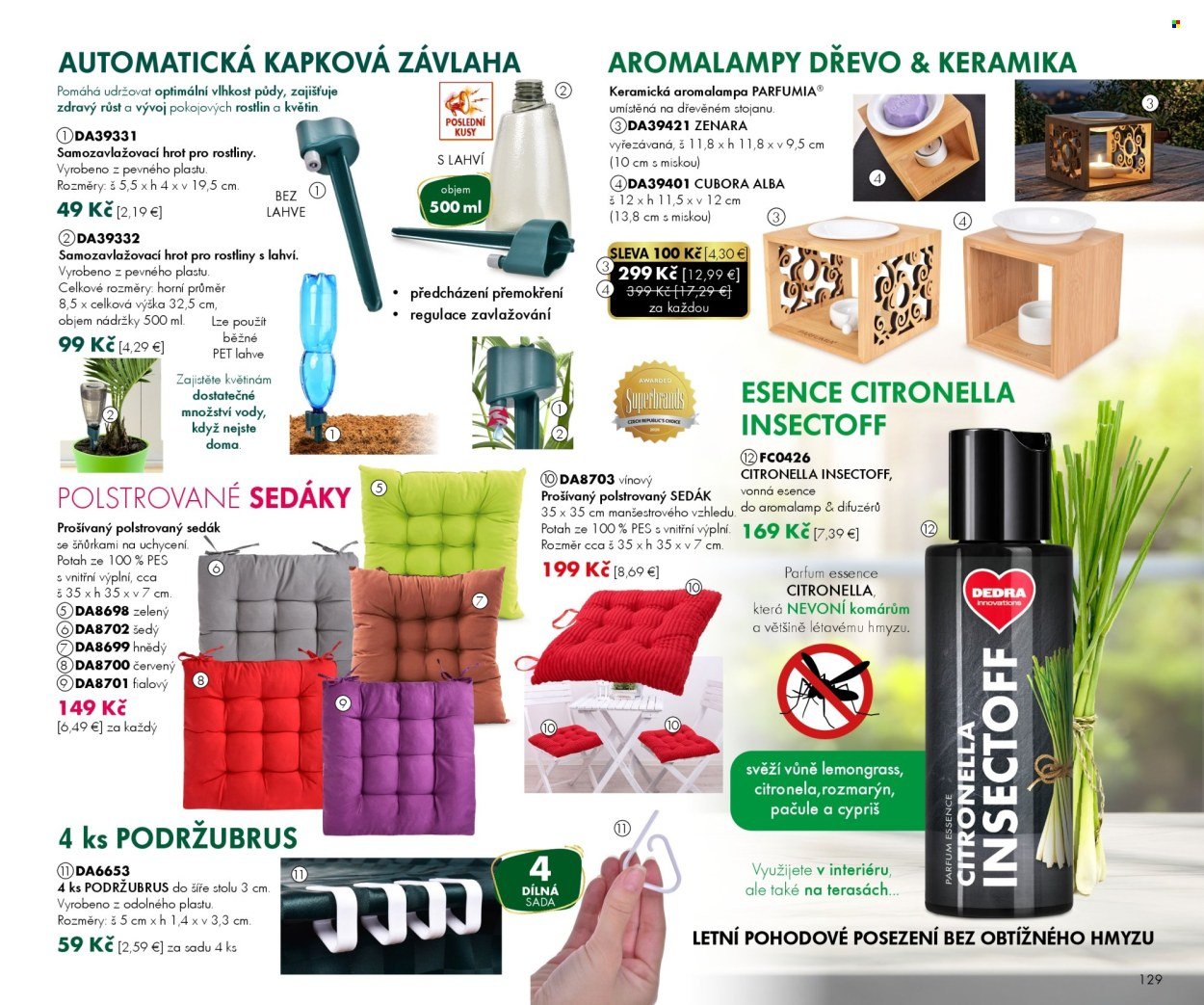 DEDRA leták - Catalogue 8-10