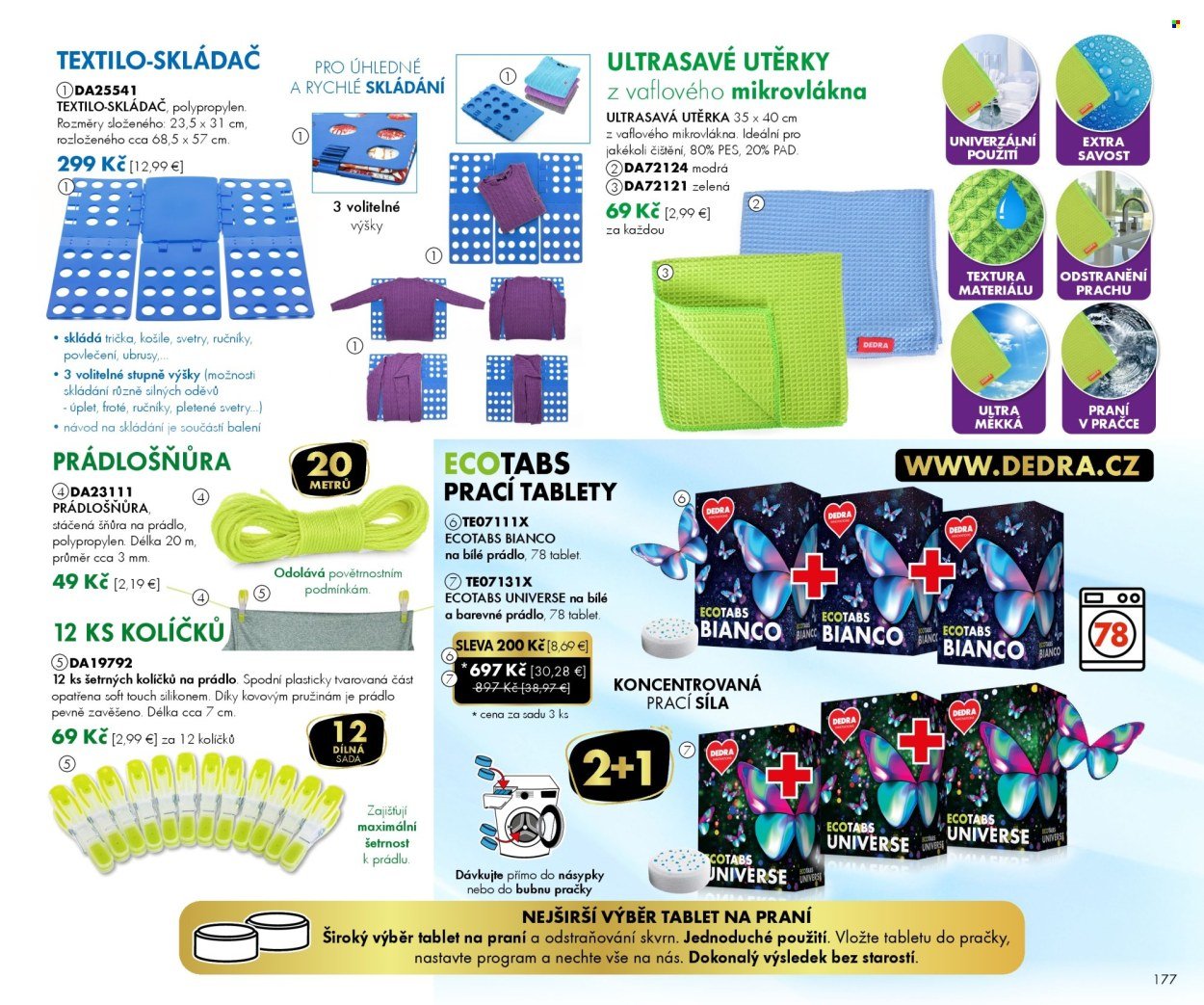 DEDRA leták - Catalogue 8-10