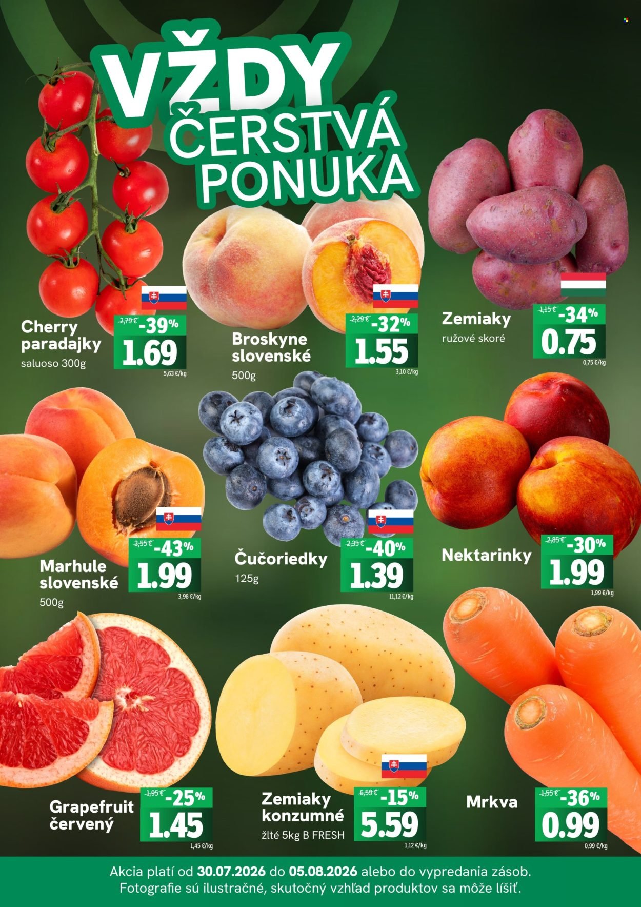 FRESH leták - Týždenná akcia