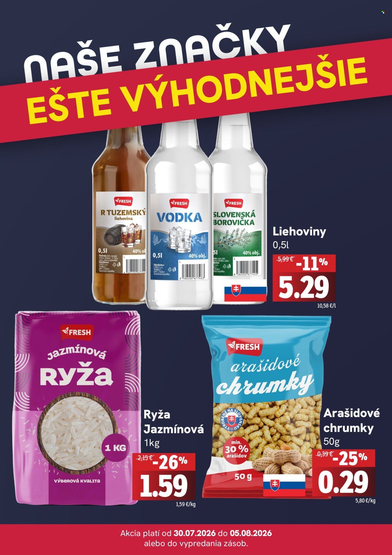 FRESH leták - Týždenná akcia