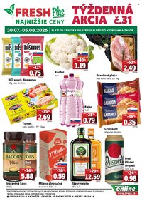 FRESH leták - Týždenná akcia