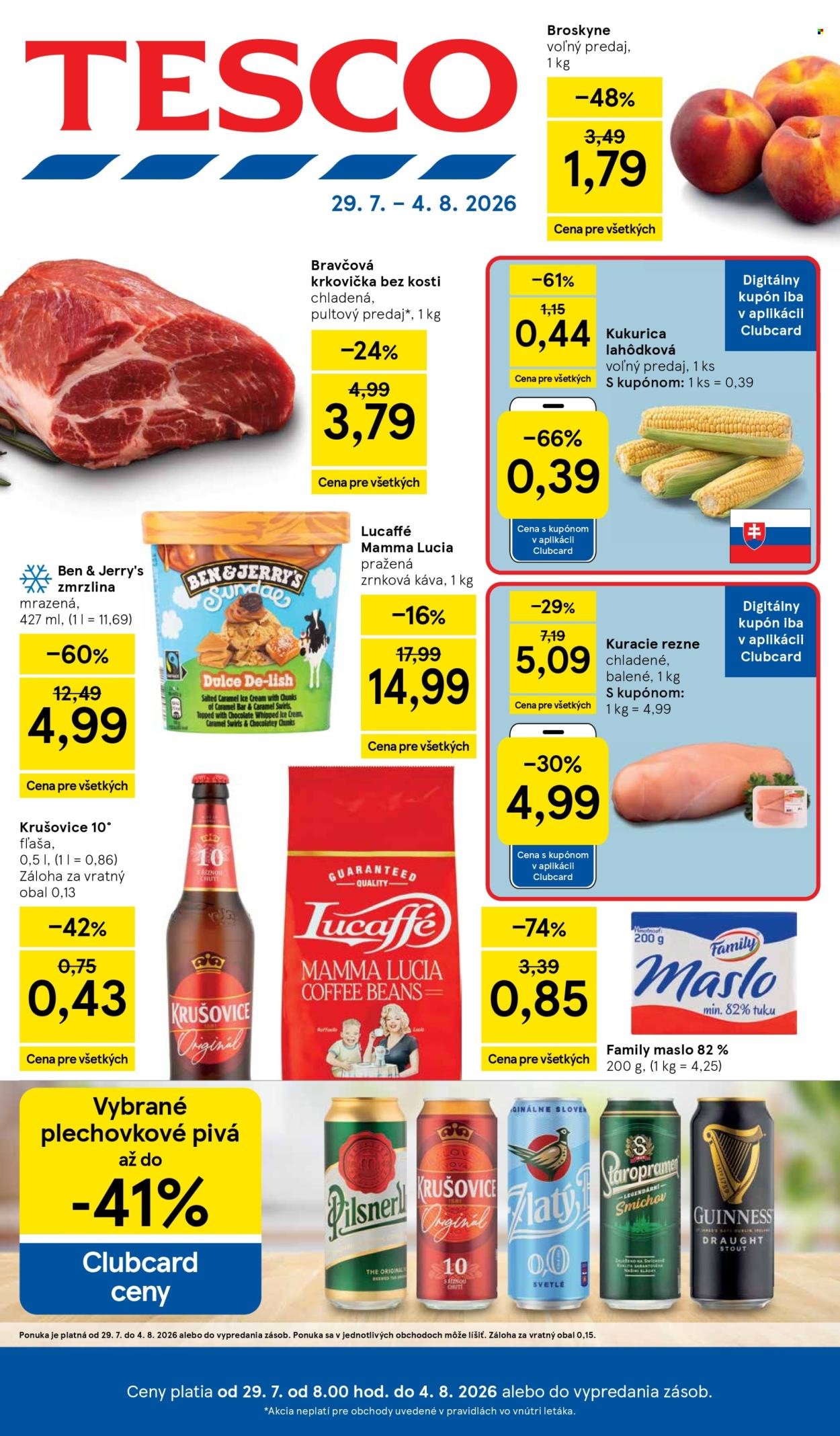 TESCO leták - Od stredy 29.7.2026
