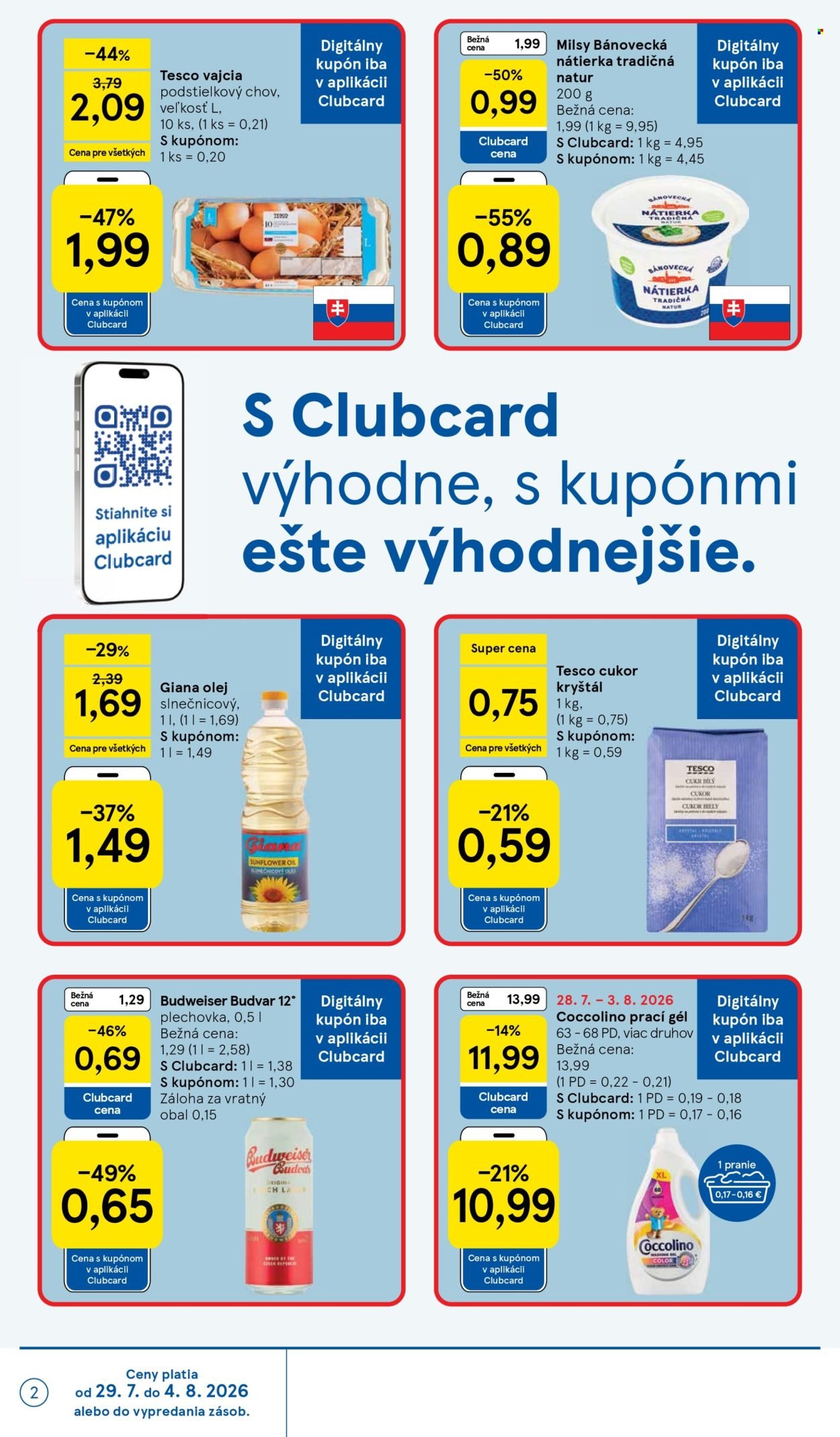 TESCO leták - Od stredy 29.7.2026