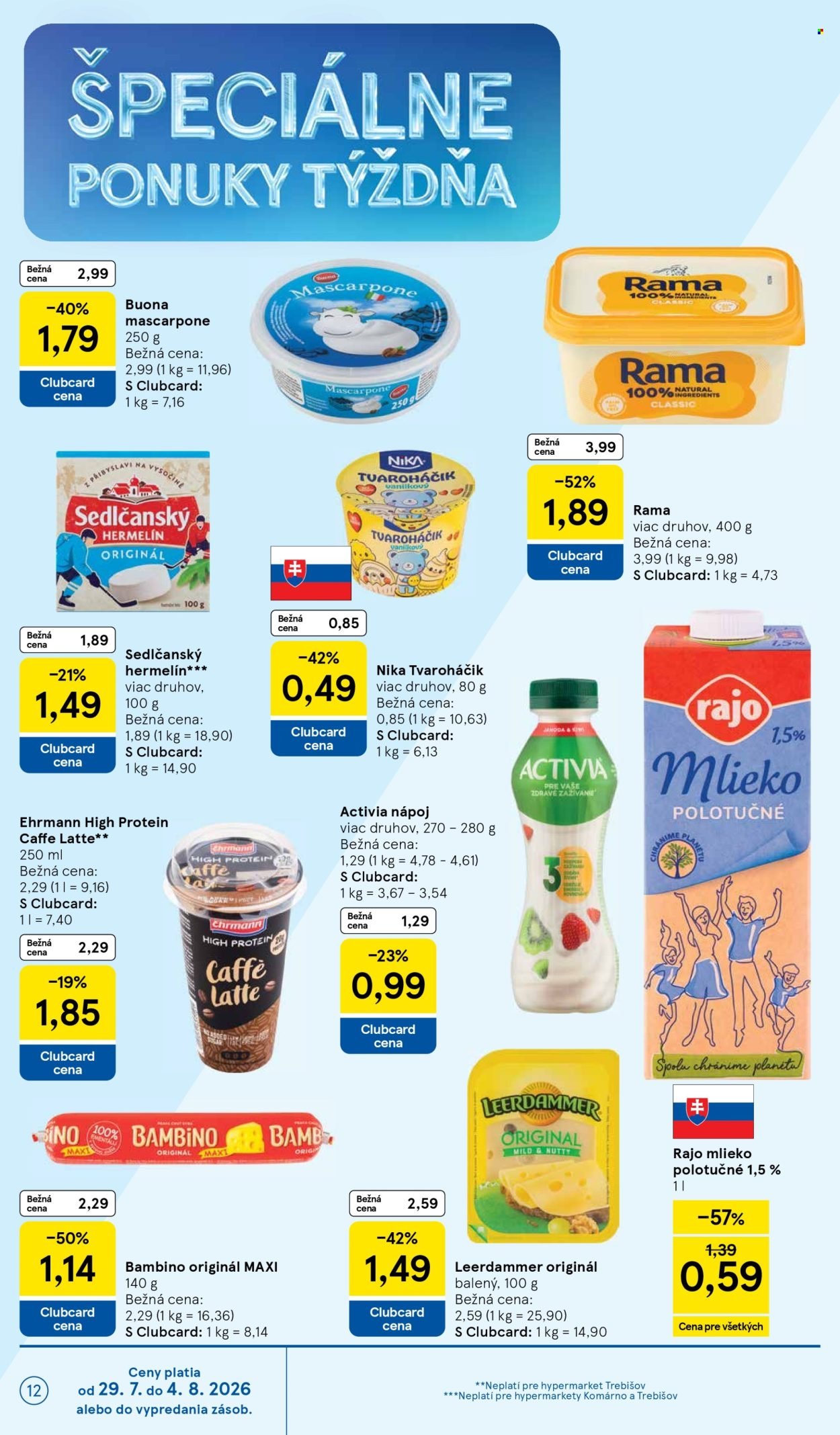 TESCO leták - Od stredy 29.7.2026