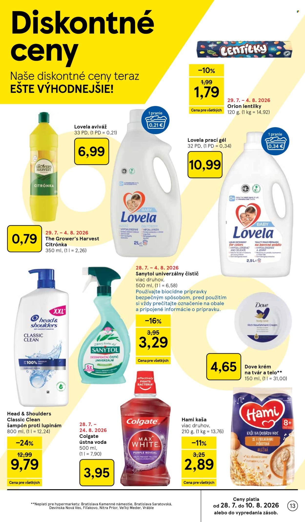 TESCO leták - Od stredy 29.7.2026