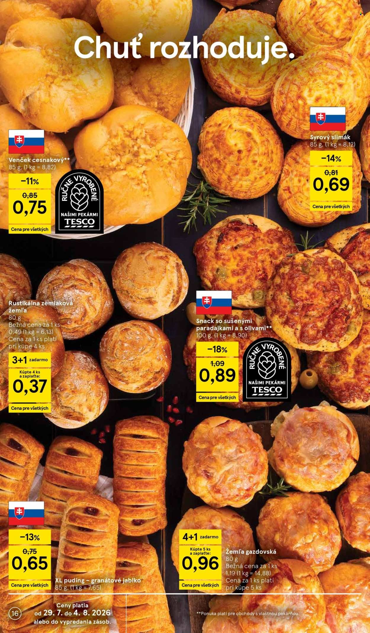 TESCO leták - Od stredy 29.7.2026