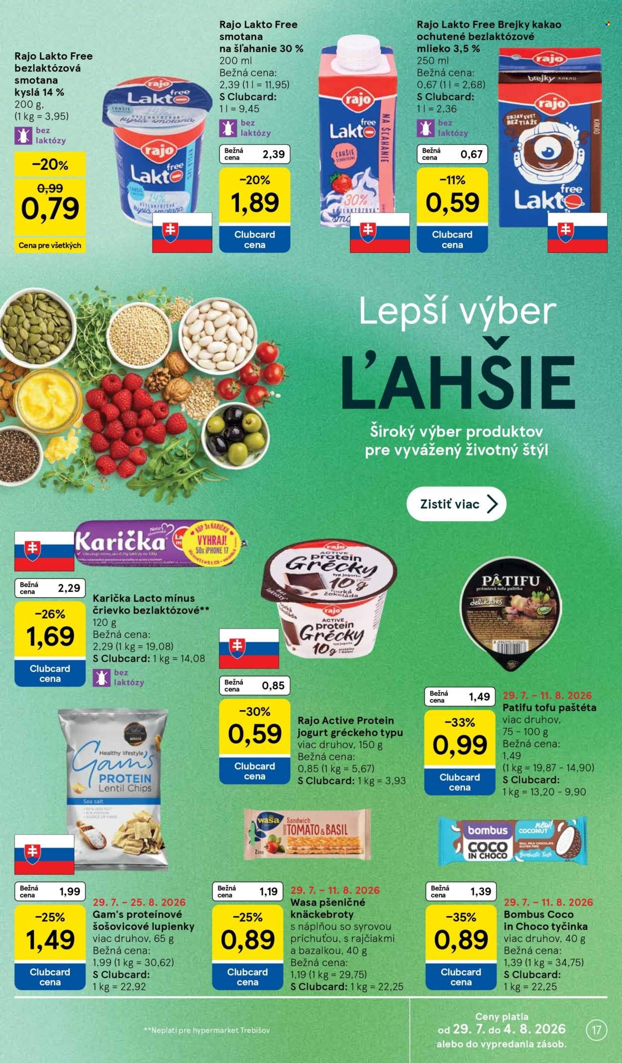 TESCO leták - Od stredy 29.7.2026