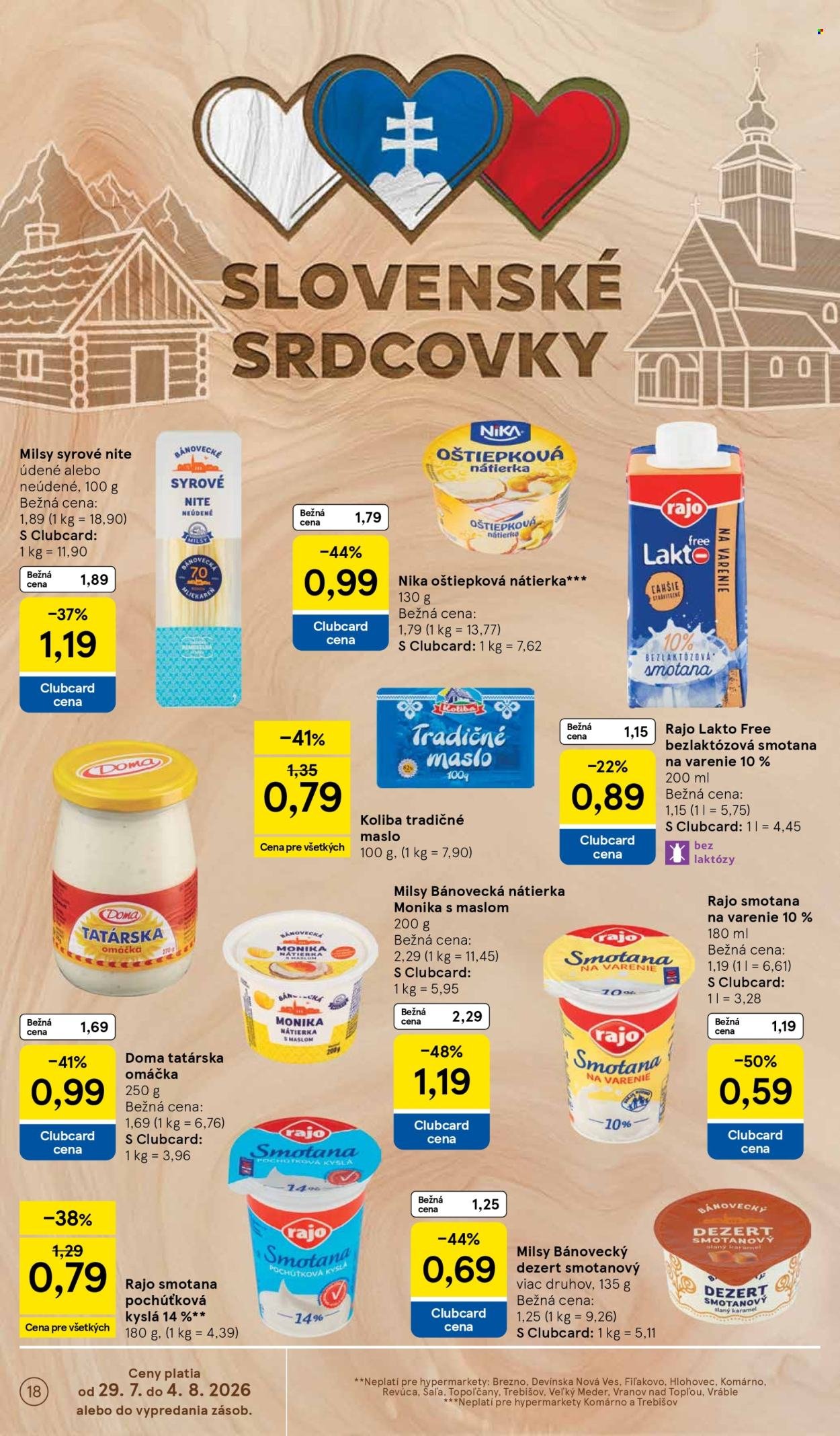 TESCO leták - Od stredy 29.7.2026