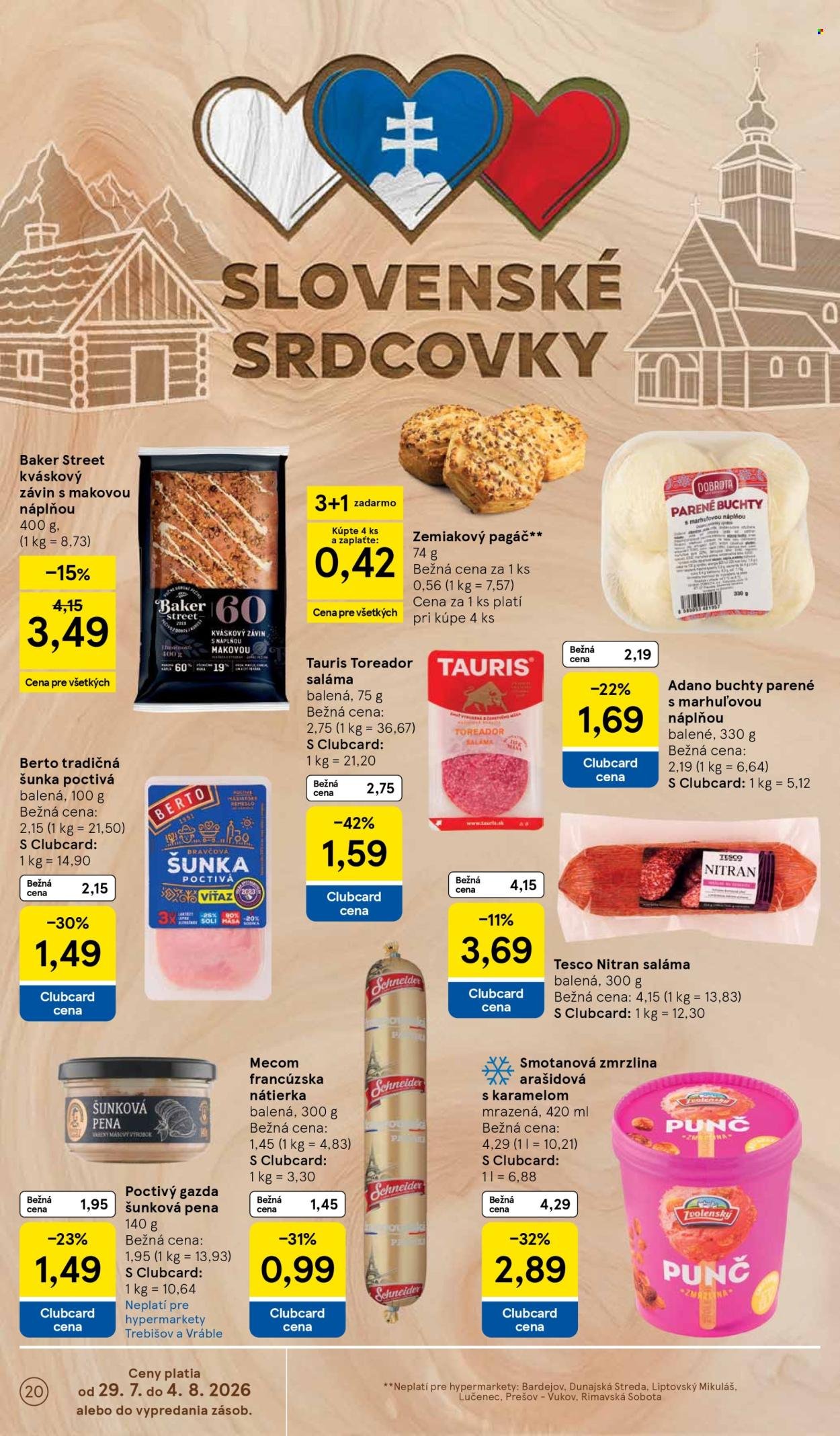 TESCO leták - Od stredy 29.7.2026