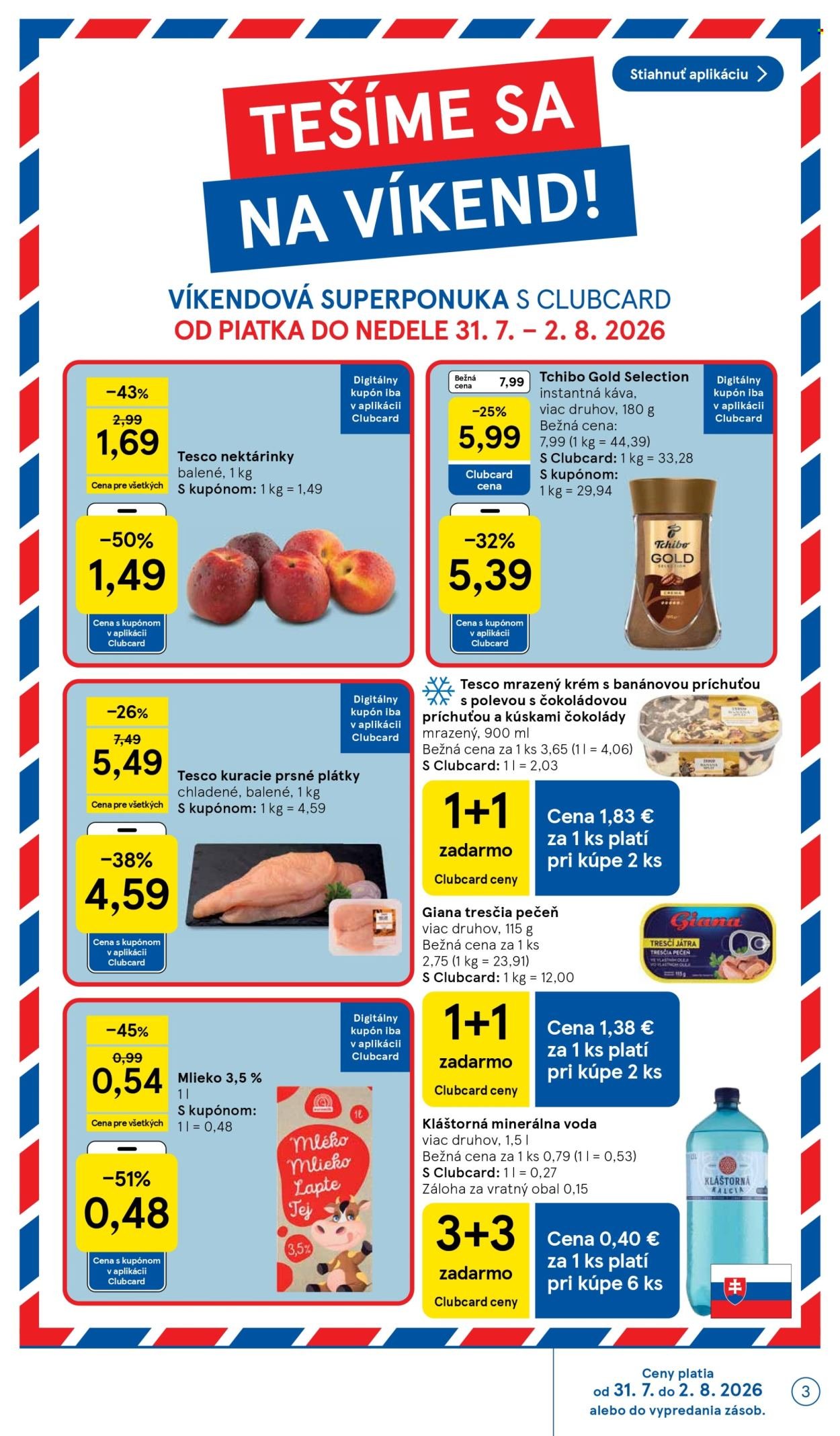 TESCO leták - Od stredy 29.7.2026